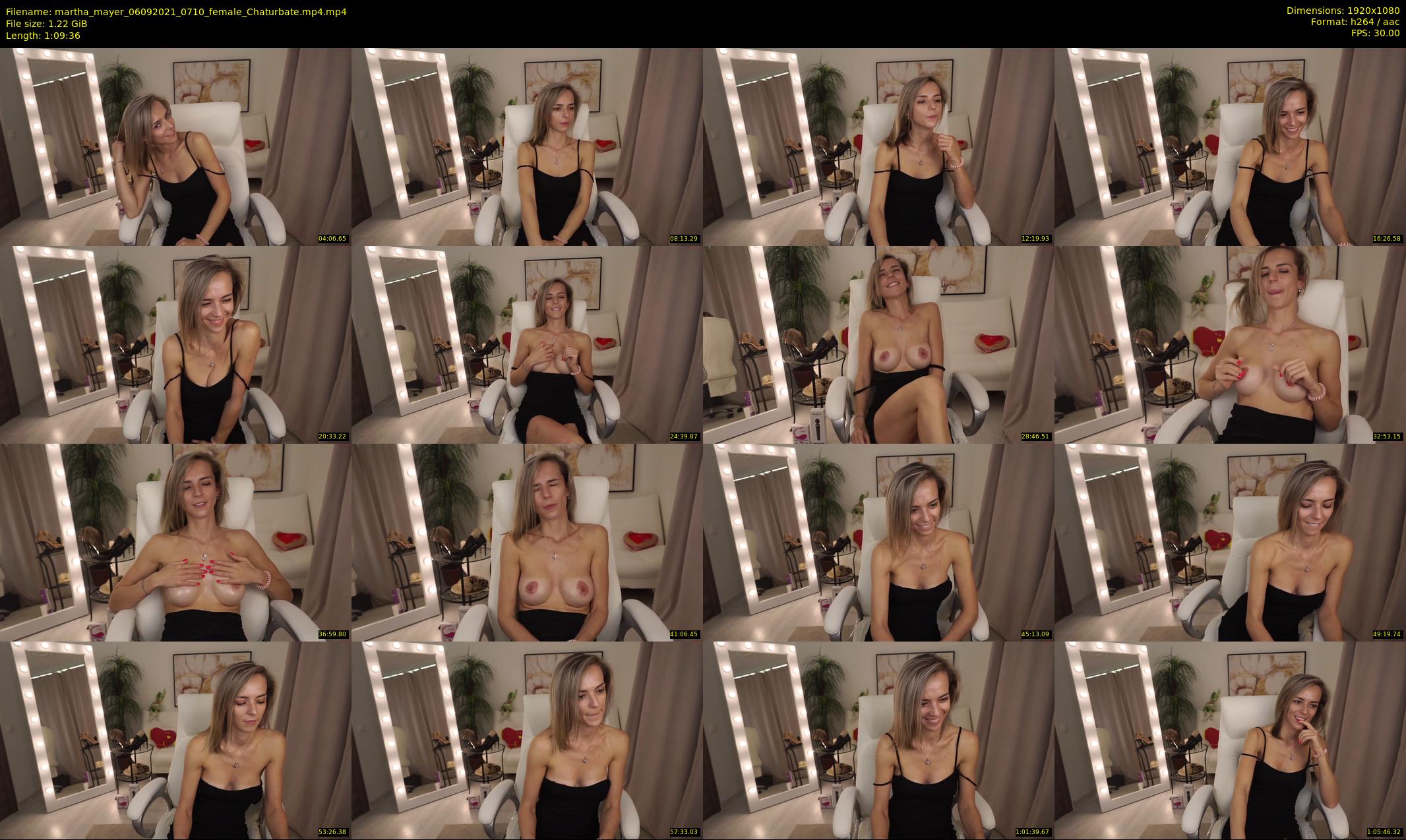 martha_mayer — 70 minute Chaturbate female cam show recording, 1080p, Sep 6, 2021