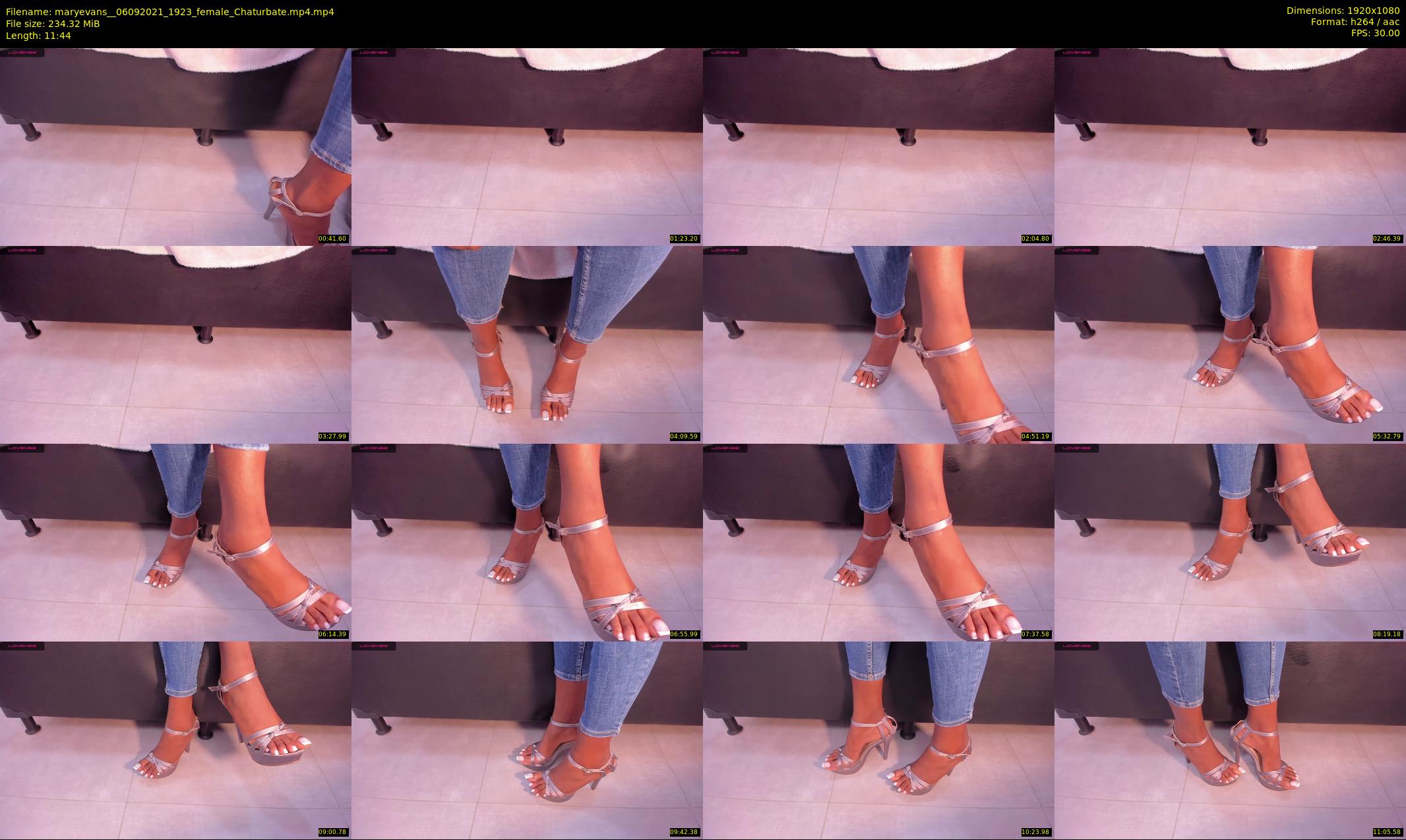 maryevans_ — 12 minute Chaturbate female cam show recording, 1080p, Sep 6, 2021