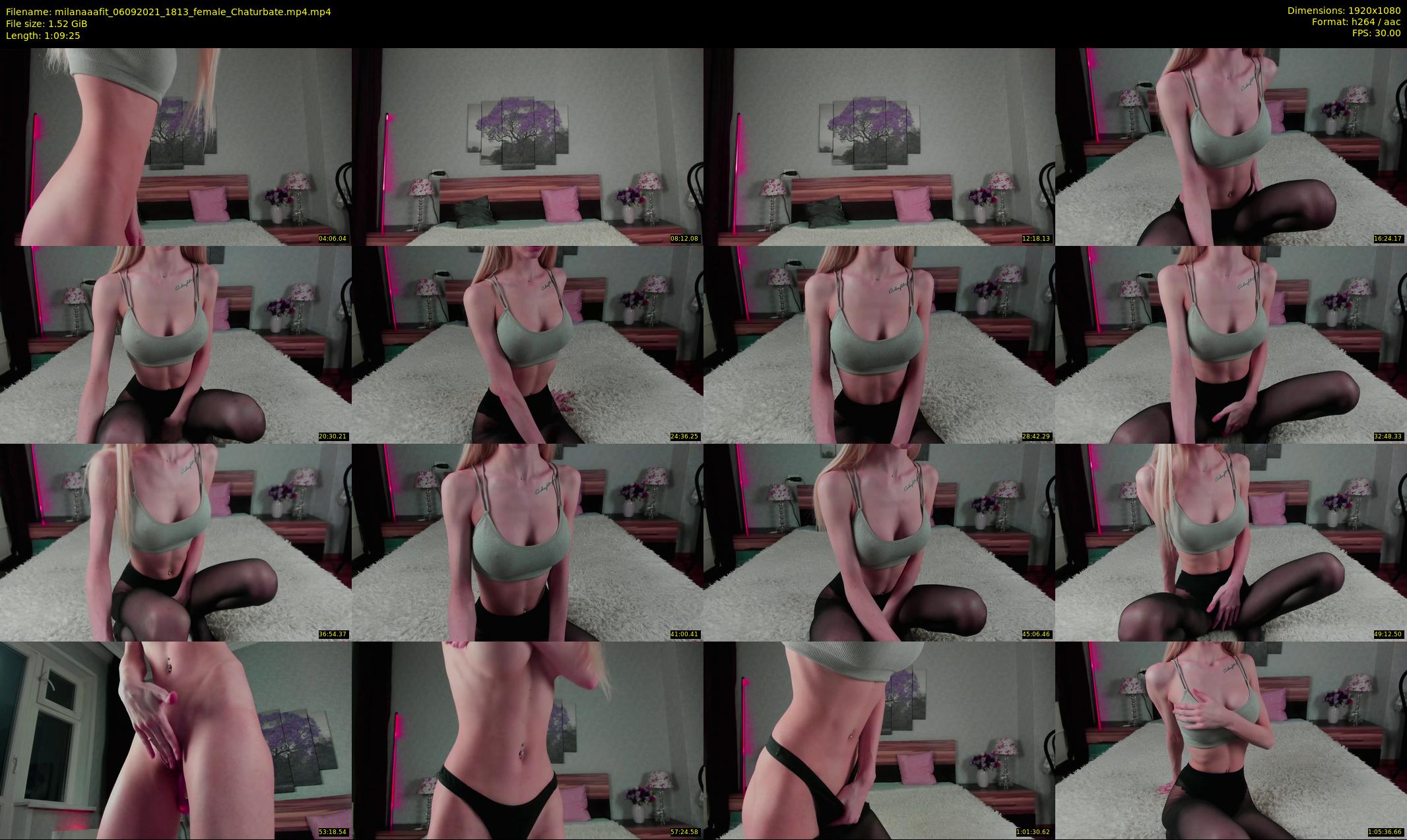 milanaaafit — 70 minute Chaturbate couple cam show recording, 1080p, Sep 6, 2021
