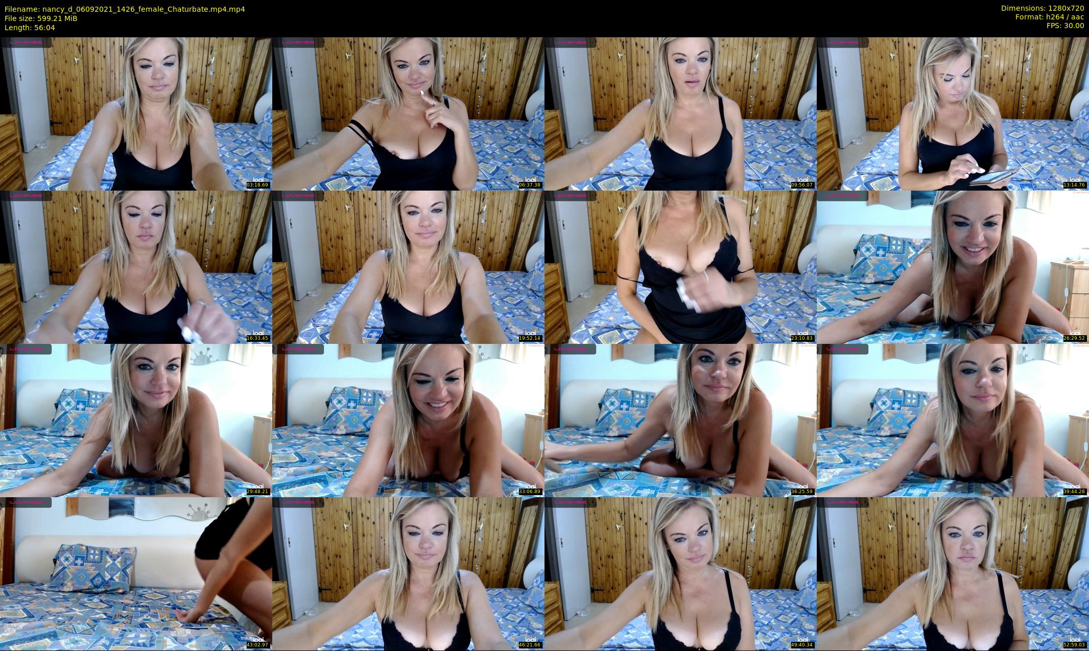 nancy_d — 57 minute Chaturbate female cam show recording, 720p, Sep 6, 2021