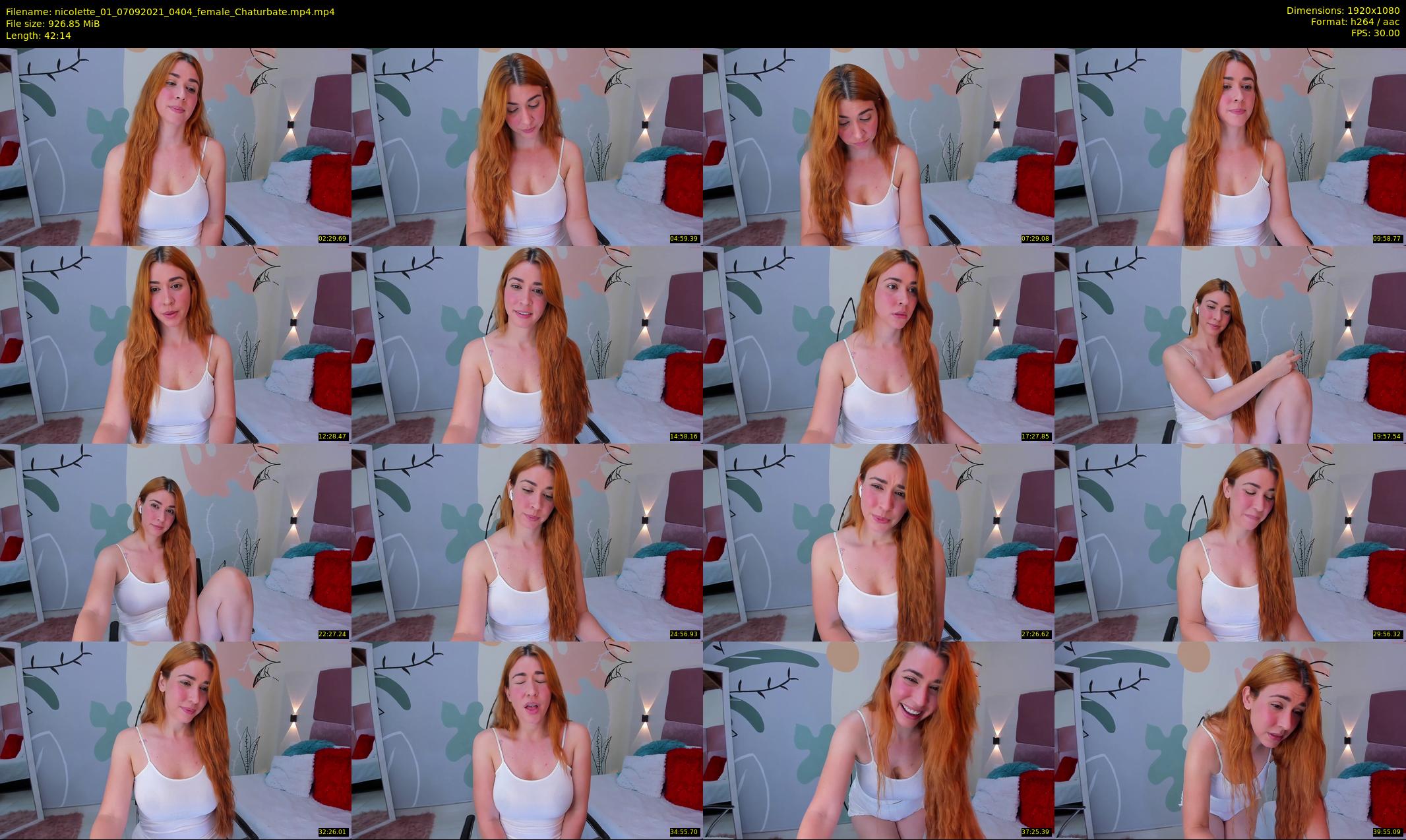 nicolette_01 — 43 minute Chaturbate female cam show recording, 1080p, Sep 7, 2021