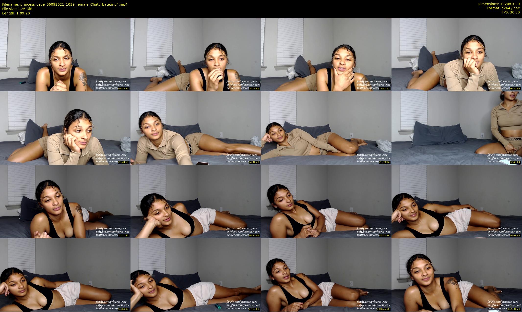 princess_cece — 70 minute Chaturbate female cam show recording, 1080p, Sep 6, 2021