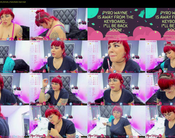 pyrowayne — 76 minute Chaturbate female cam show recording, 1080p, Sep 7, 2021