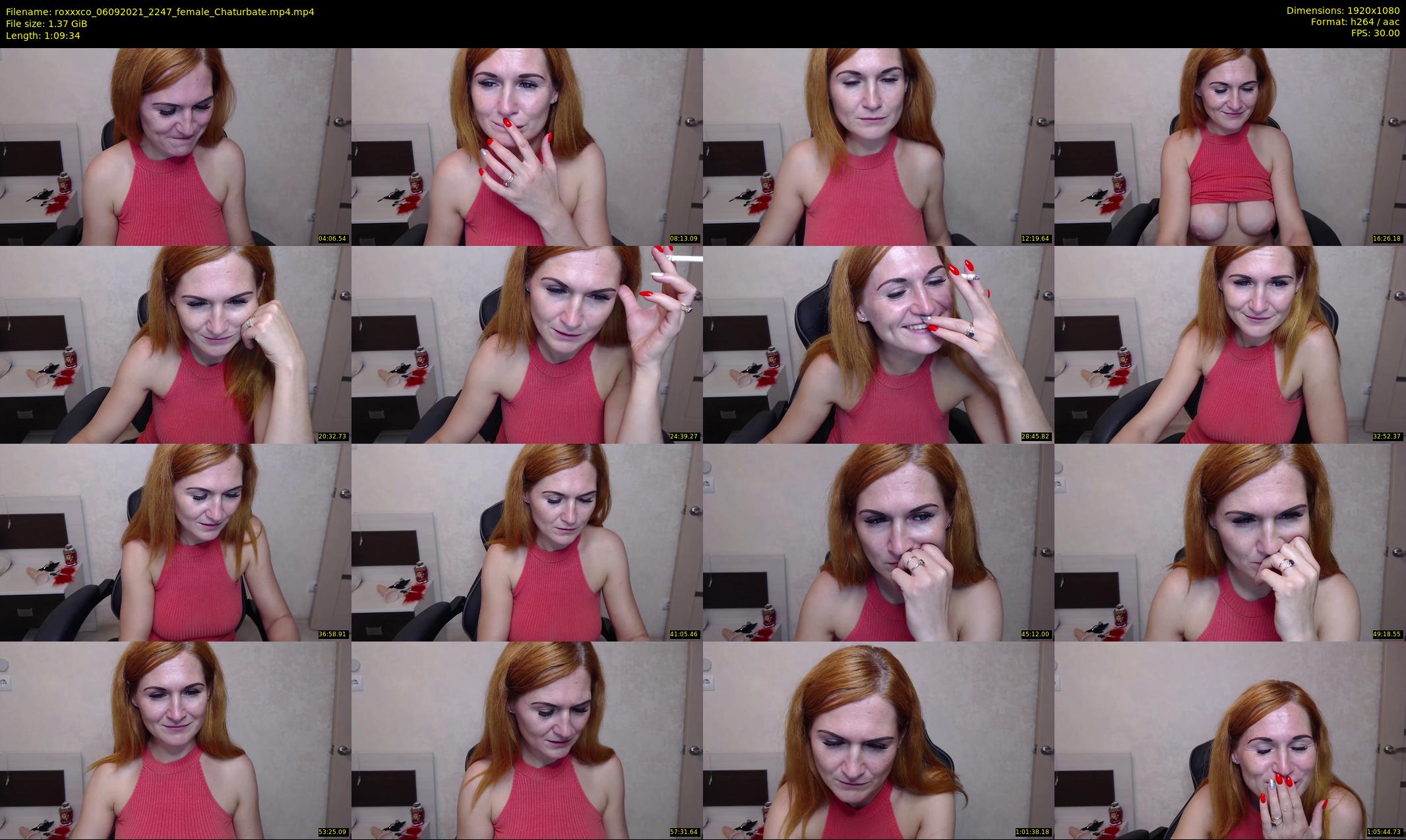 roxxxco — 70 minute Chaturbate female cam show recording, 1080p, Sep 6, 2021