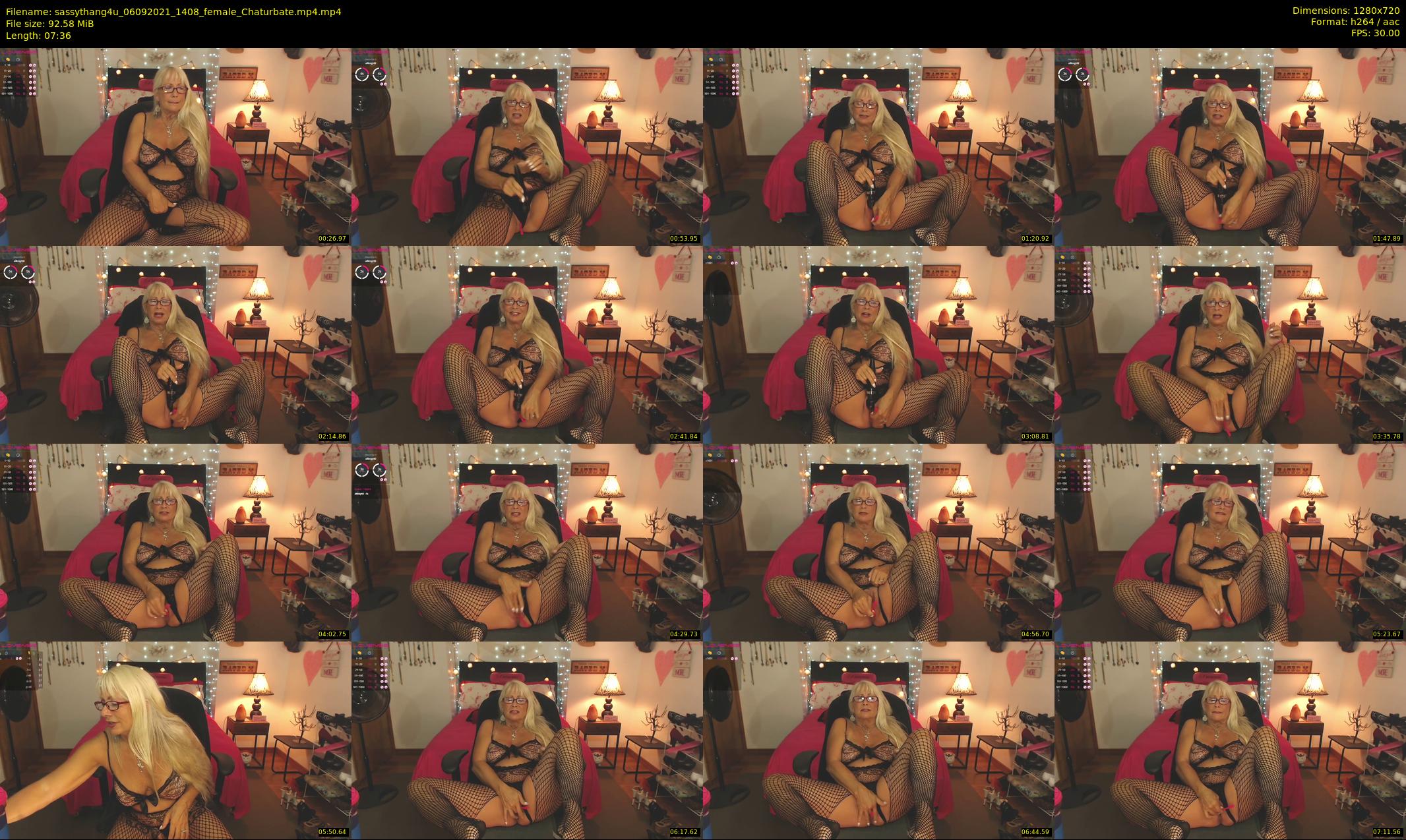 sassythang4u — 8 minute Chaturbate female cam show recording, 720p, Sep 6, 2021