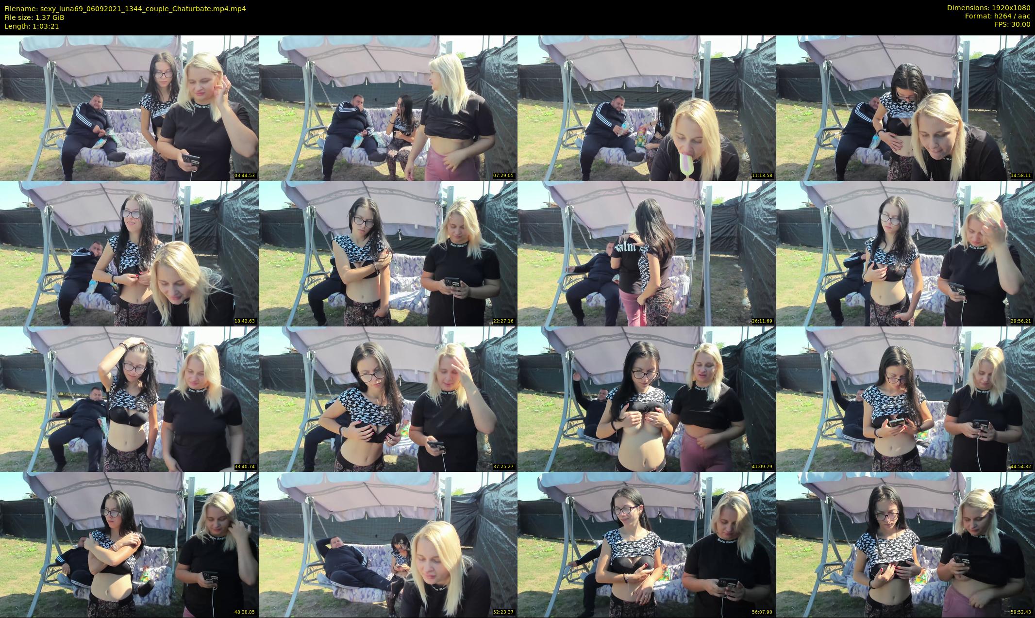 sexy_luna69 — 64 minute Chaturbate couple cam show recording, 1080p, Sep 6, 2021