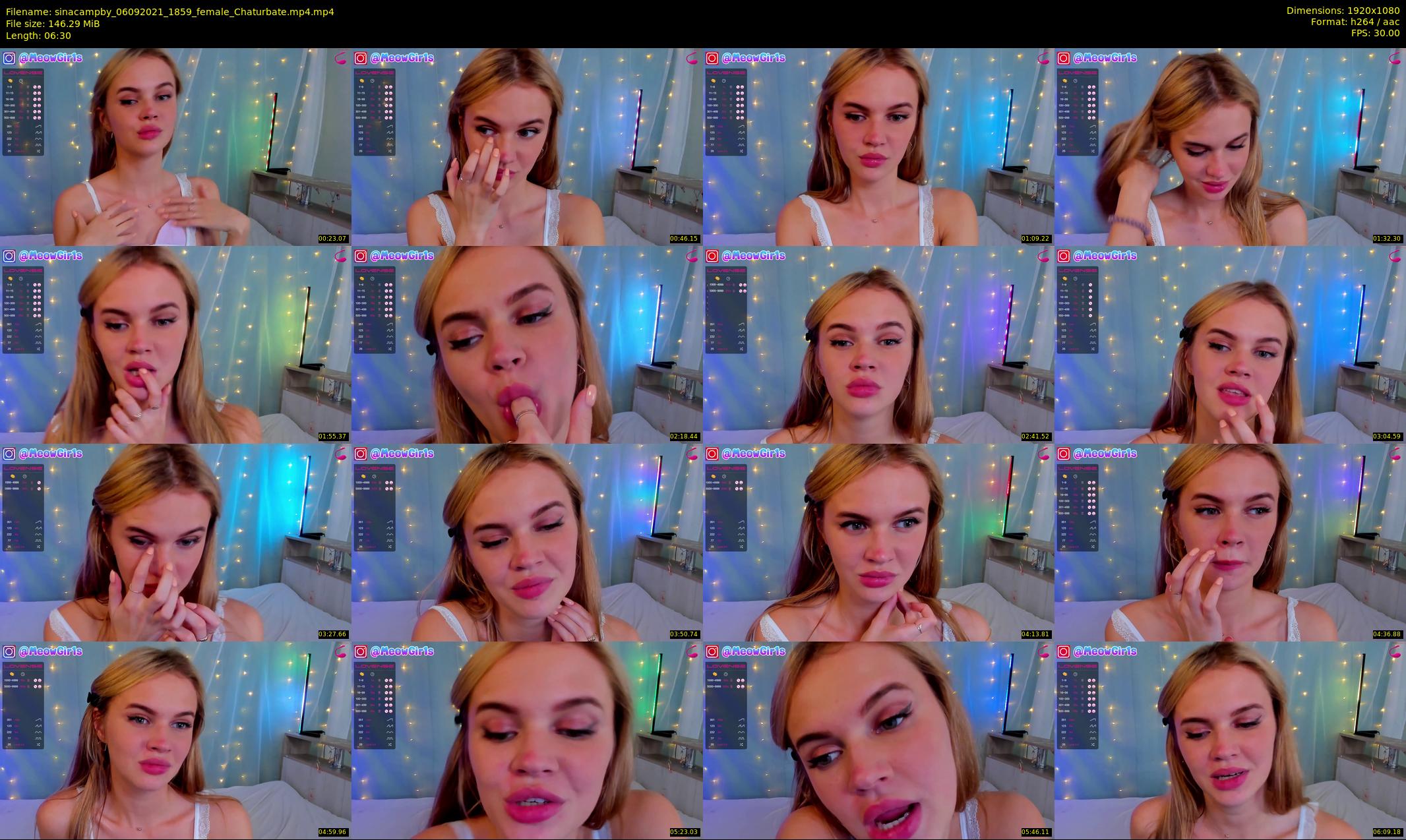 sinacampby — 7 minute Chaturbate couple cam show recording, 1080p, Sep 6, 2021