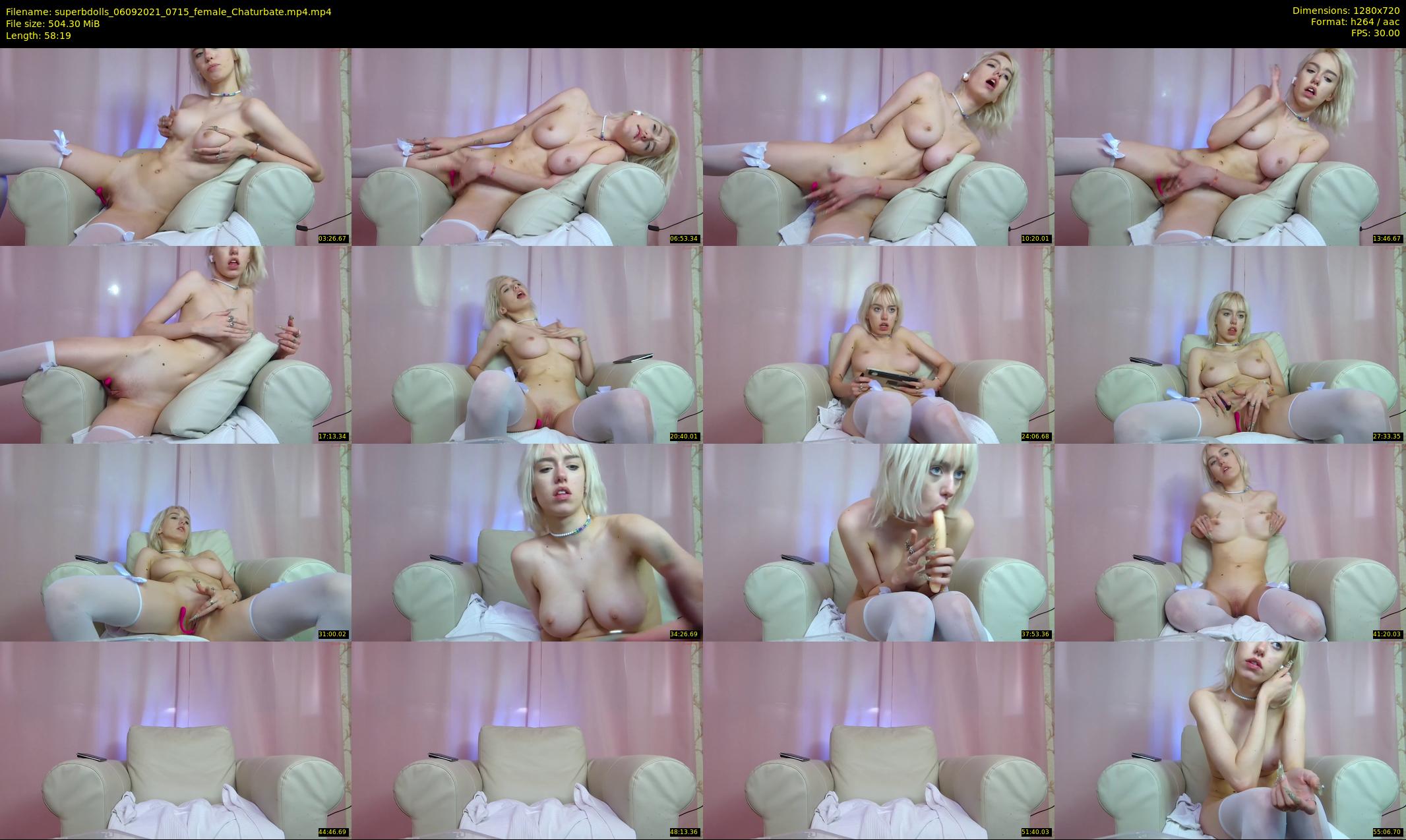 superbdolls — 59 minute Chaturbate couple cam show recording, 720p, Sep 6, 2021