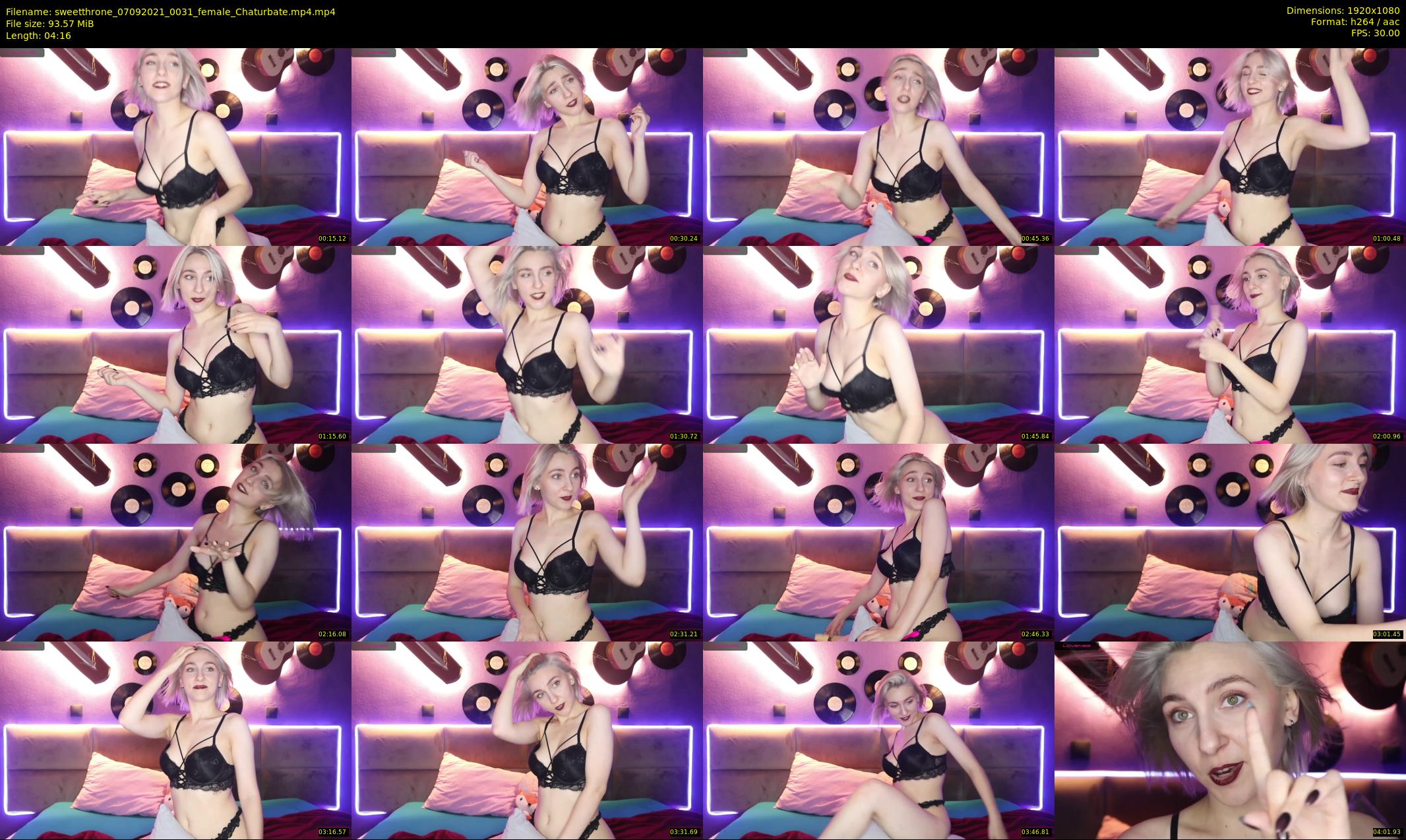 sweetthrone — 5 minute Chaturbate couple cam show recording, 1080p, Sep 7, 2021