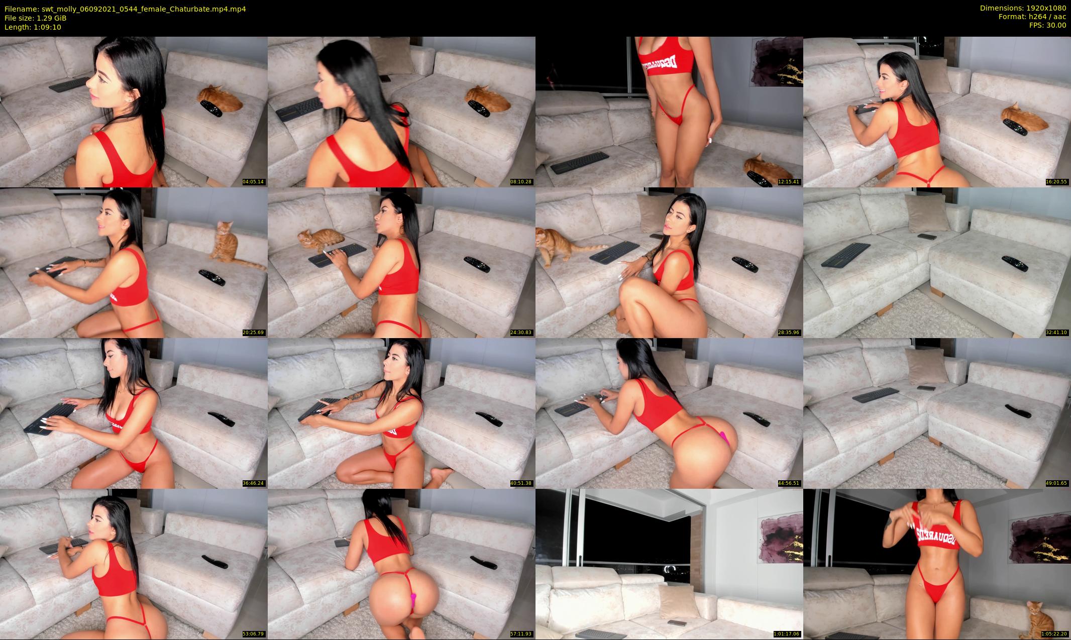 swt_molly — 70 minute Chaturbate female cam show recording, 1080p, Sep 6, 2021