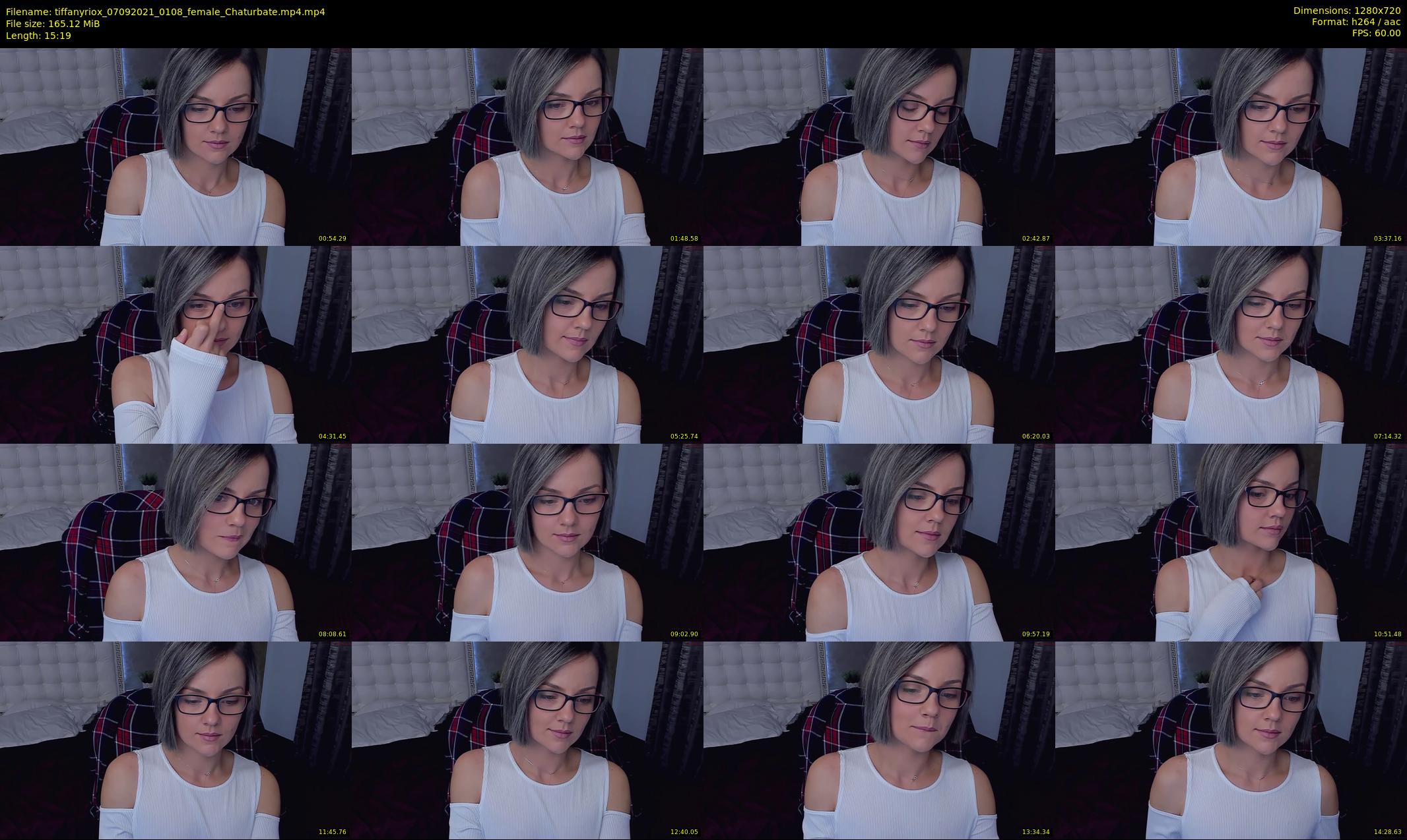 tiffanyriox — 16 minute Chaturbate female cam show recording, 720p, Sep 7, 2021