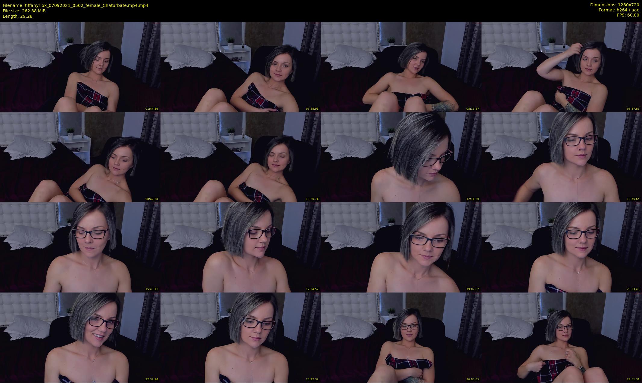 tiffanyriox — 30 minute Chaturbate female cam show recording, 720p, Sep 7, 2021