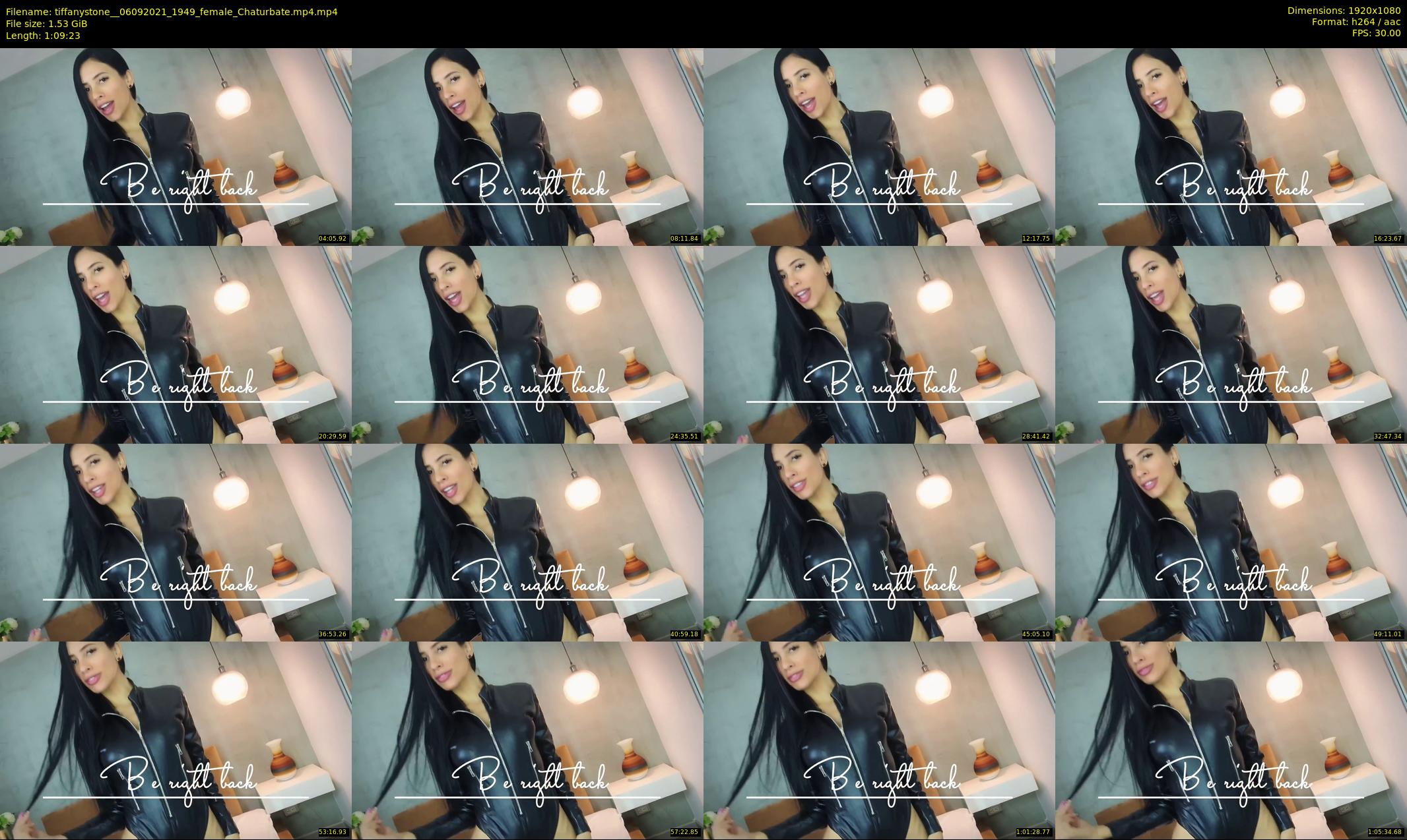 tiffanystone_ — 70 minute Chaturbate female cam show recording, 1080p, Sep 6, 2021