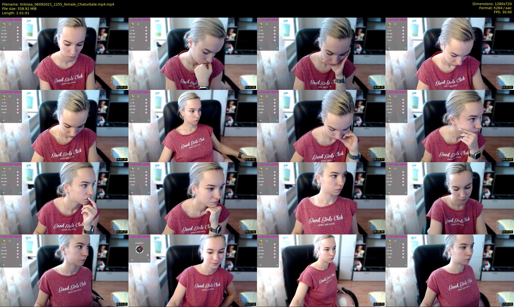 tinkissa — 62 minute Chaturbate couple cam show recording, 720p, Sep 6, 2021