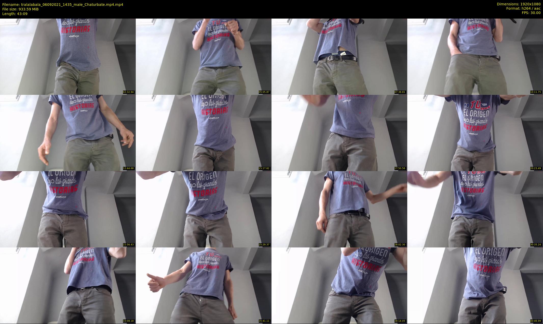 tralalabala — 44 minute Chaturbate male cam show recording, 1080p, Sep 6, 2021