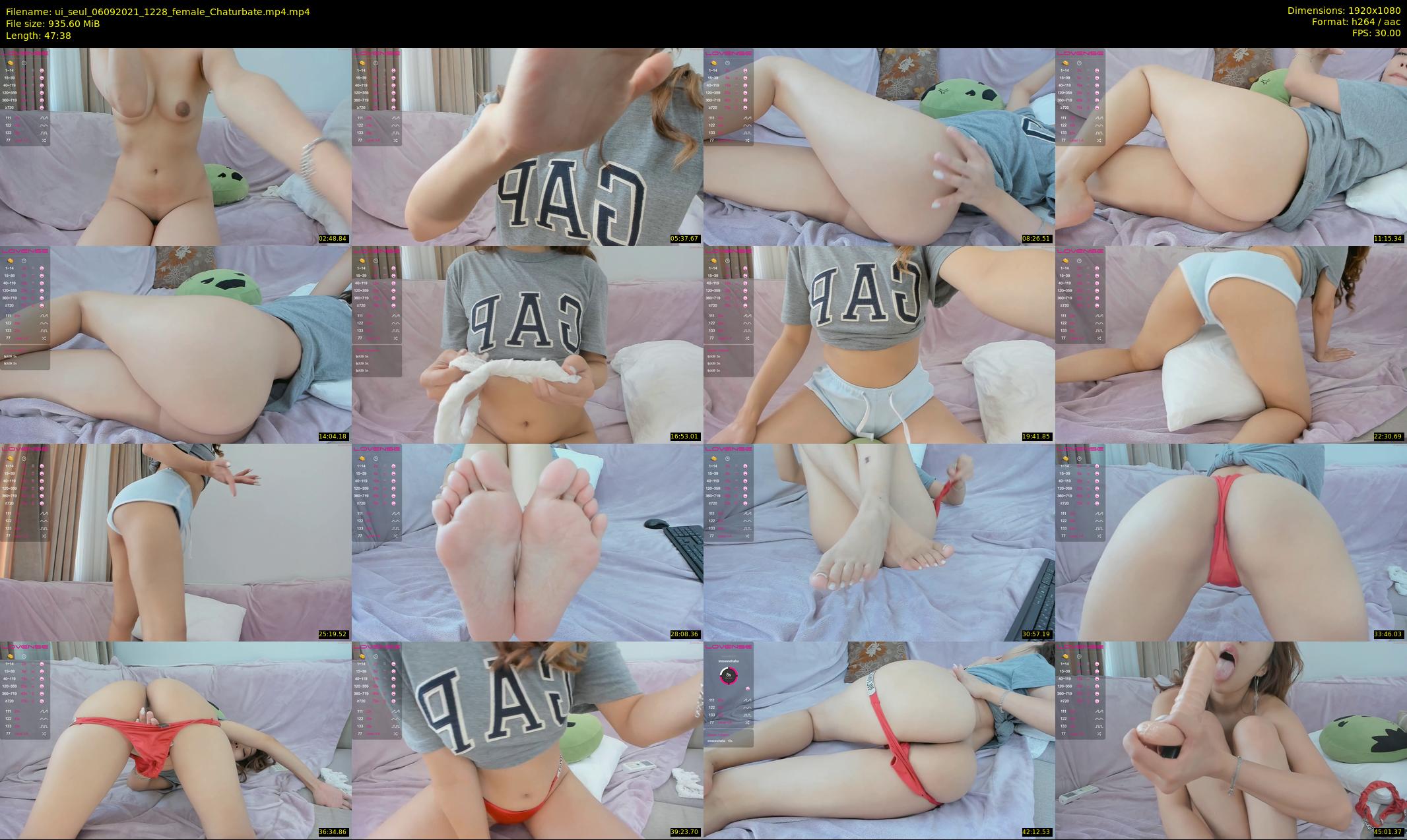 ui_seul — 48 minute Chaturbate female cam show recording, 1080p, Sep 6, 2021