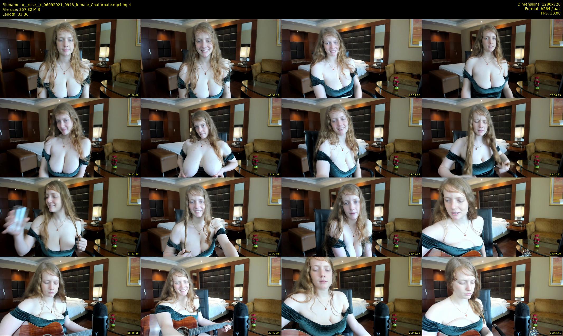 x__rose__x — 34 minute Chaturbate female cam show recording, 720p, Sep 6, 2021