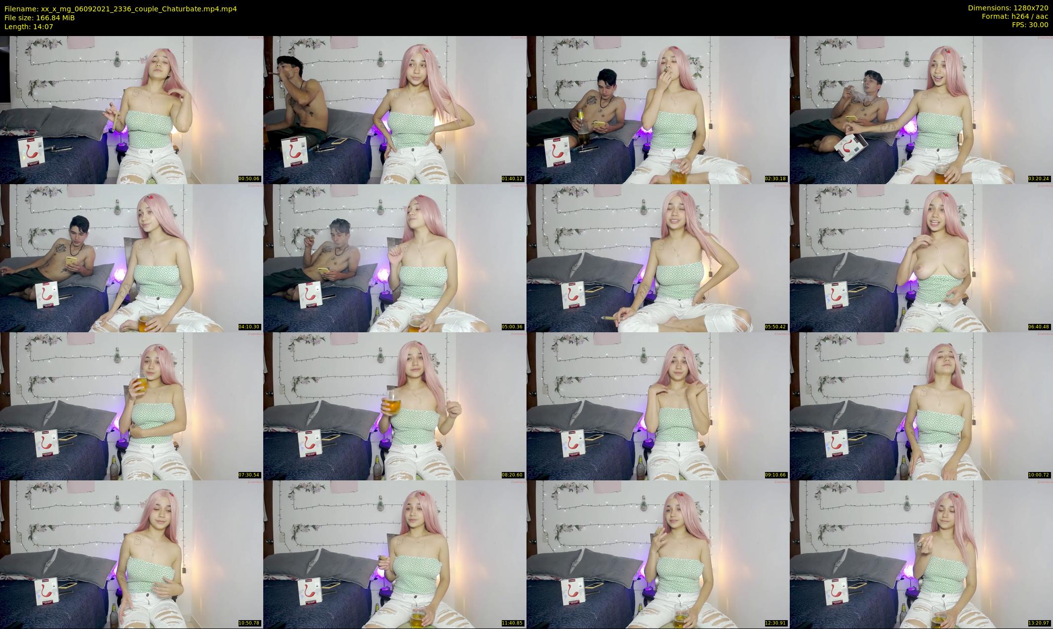 xx_x_mg — 15 minute Chaturbate couple cam show recording, 720p, Sep 6, 2021