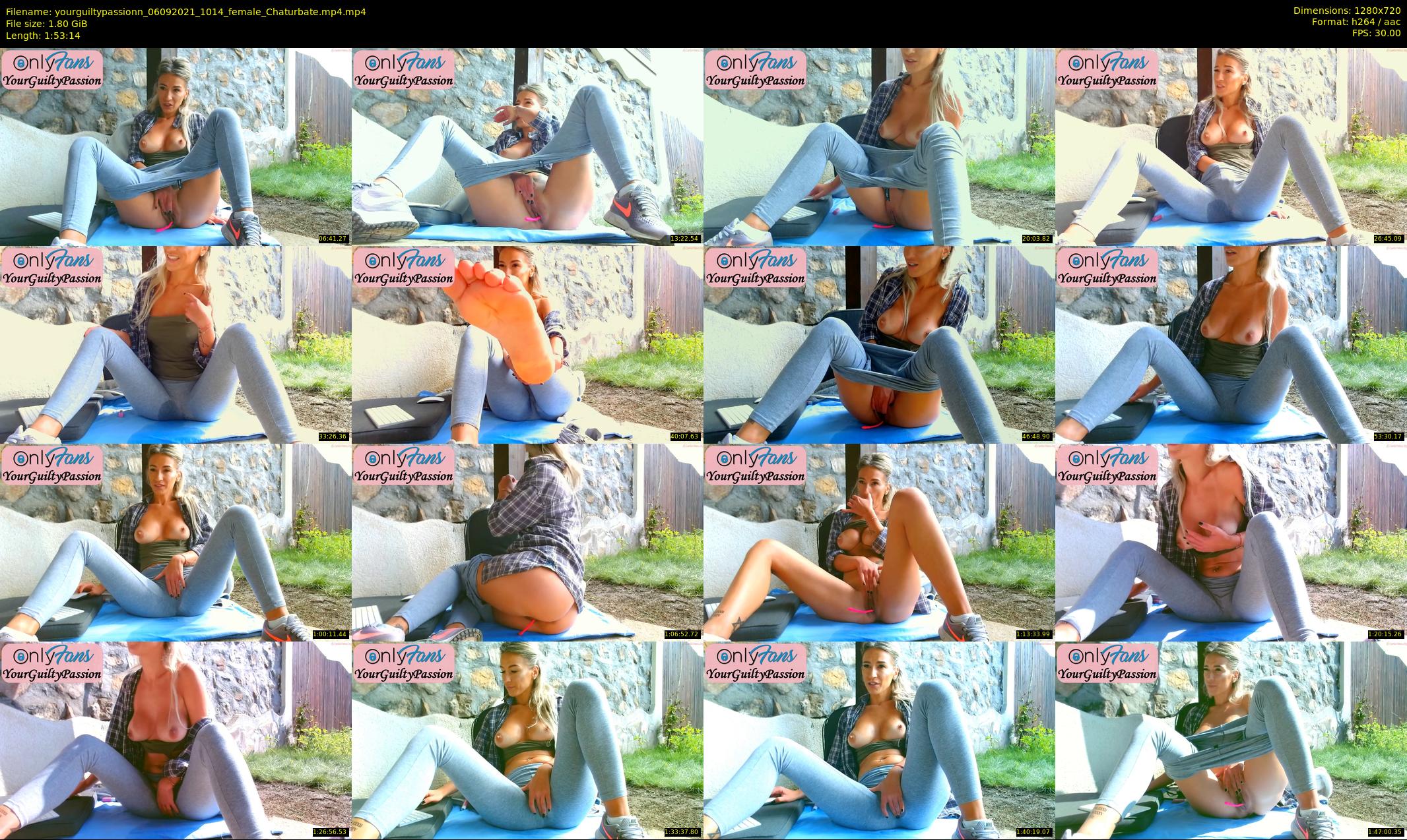 yourguiltypassionn — 114 minute Chaturbate female cam show recording, 720p, Sep 6, 2021