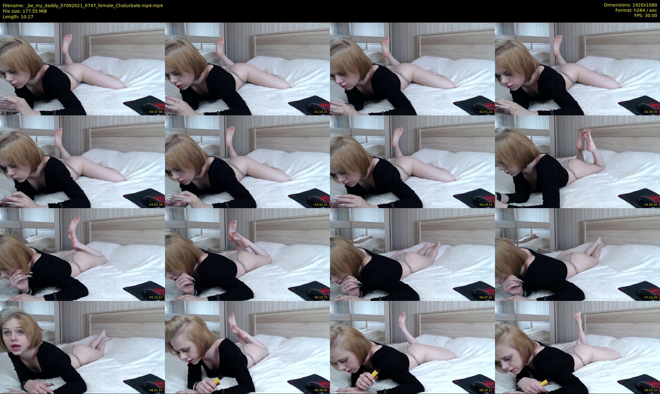 _be_my_daddy — 11 minute Chaturbate female cam show recording, 1080p, Sep 7, 2021
