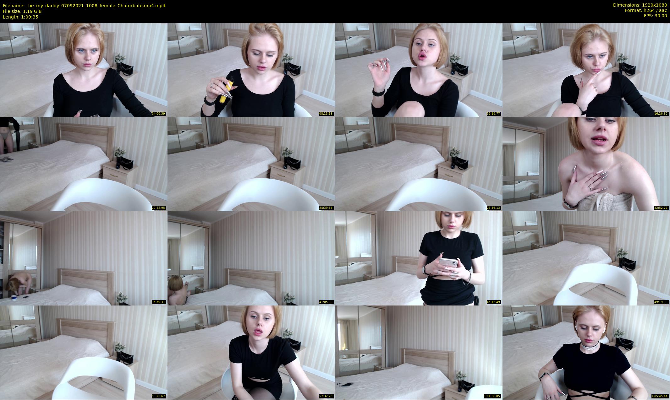 _be_my_daddy — 70 minute Chaturbate female cam show recording, 1080p, Sep 7, 2021