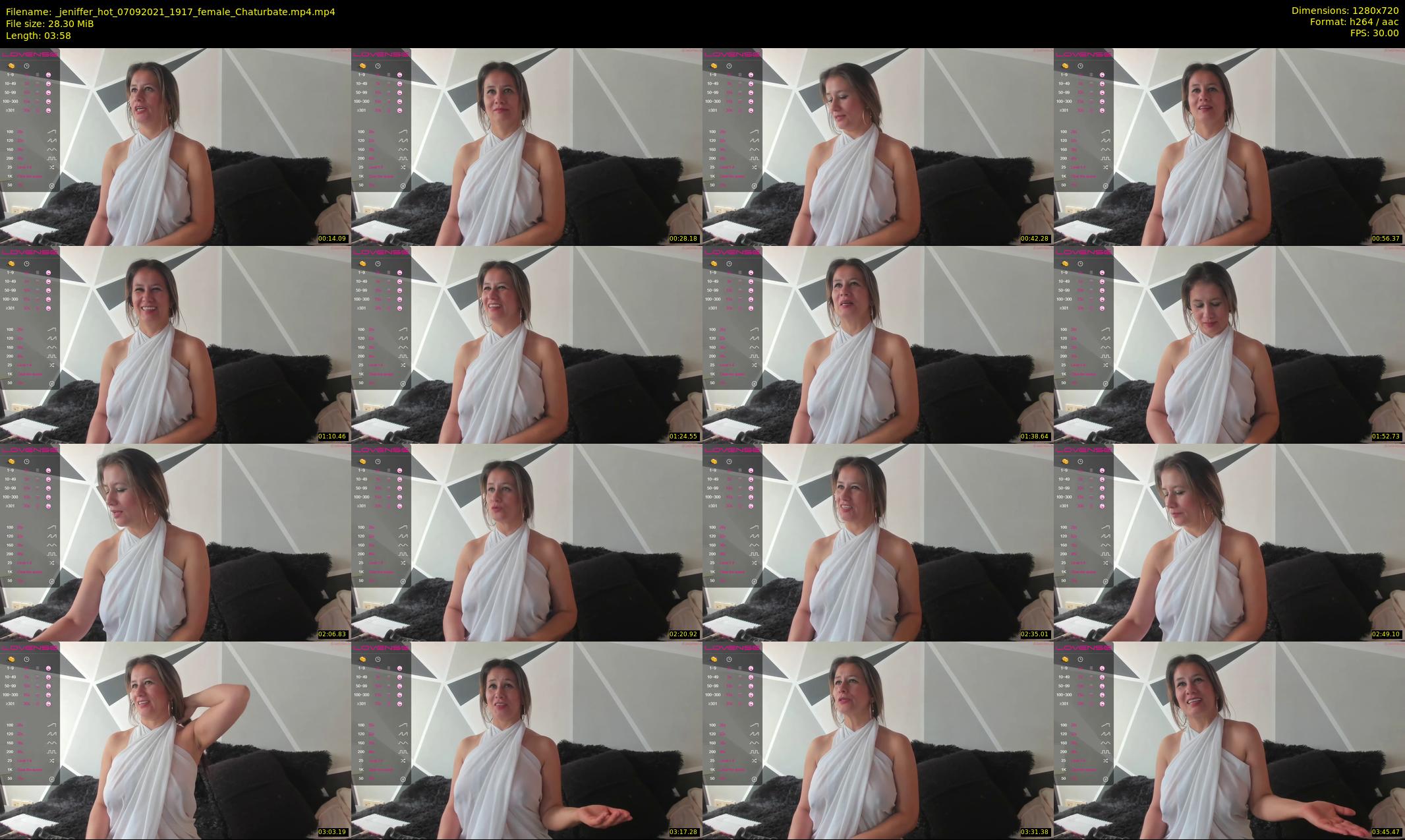 _jeniffer_hot — 4 minute Chaturbate female cam show recording, 720p, Sep 7, 2021