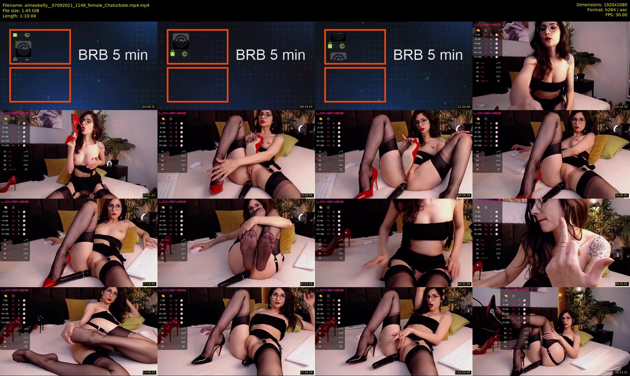aimeekelly_ — 71 minute Chaturbate female cam show recording, 1080p, Sep 7, 2021