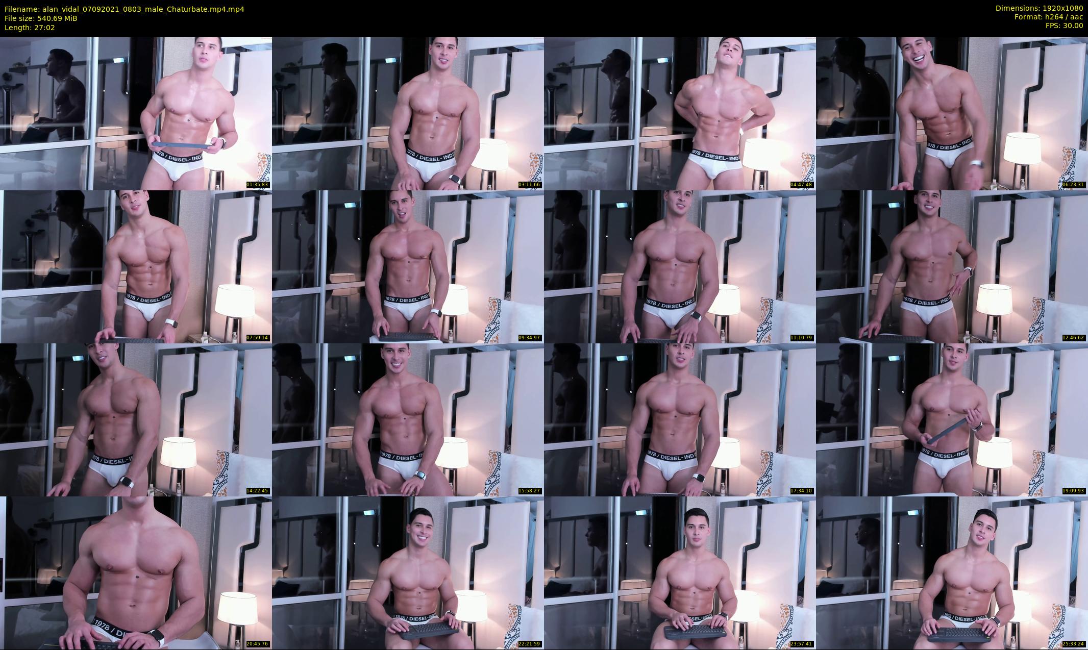 alan_vidal — 28 minute Chaturbate male cam show recording, 1080p, Sep 7, 2021