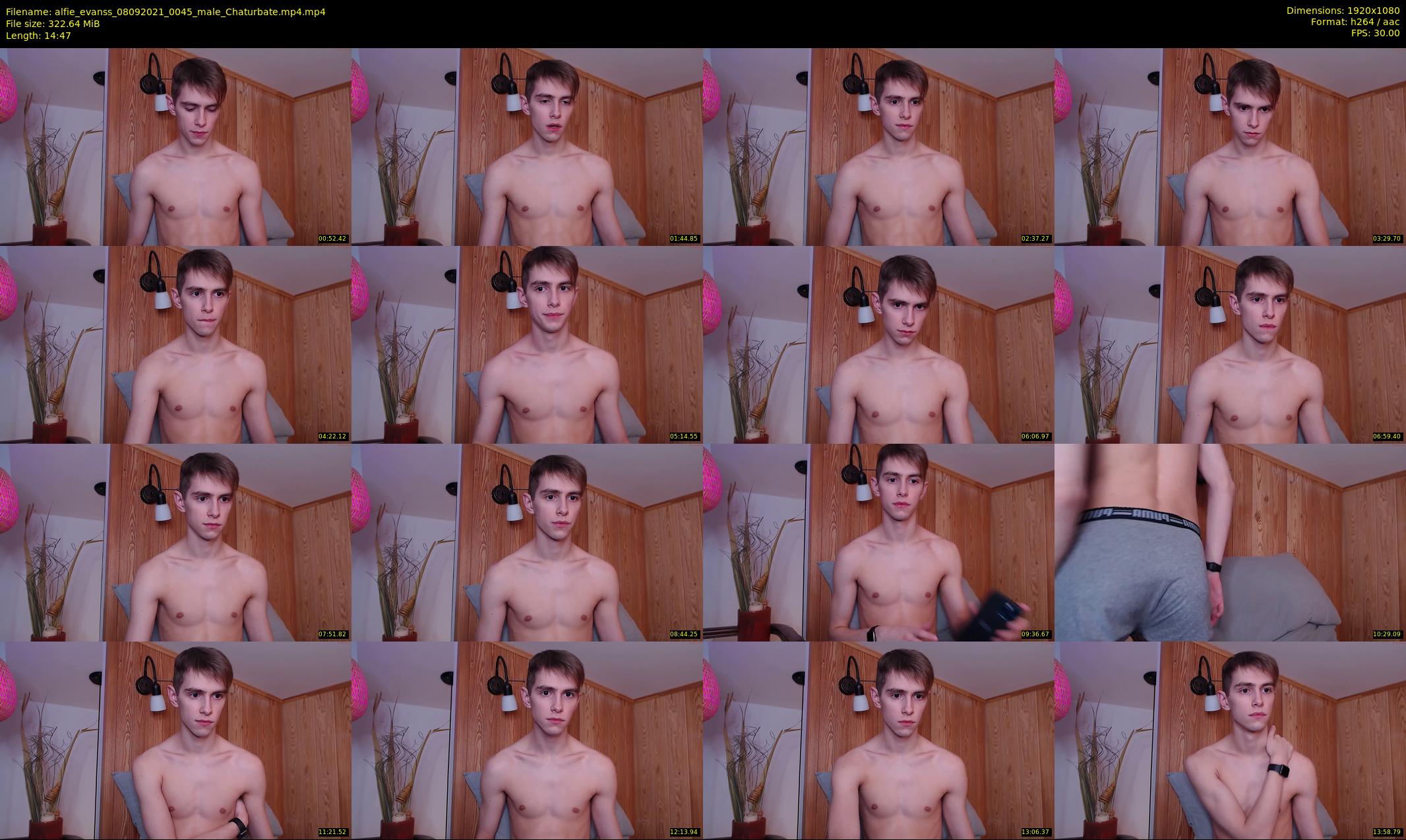 alfie_evanss — 15 minute Chaturbate male cam show recording, 1080p, Sep 8, 2021