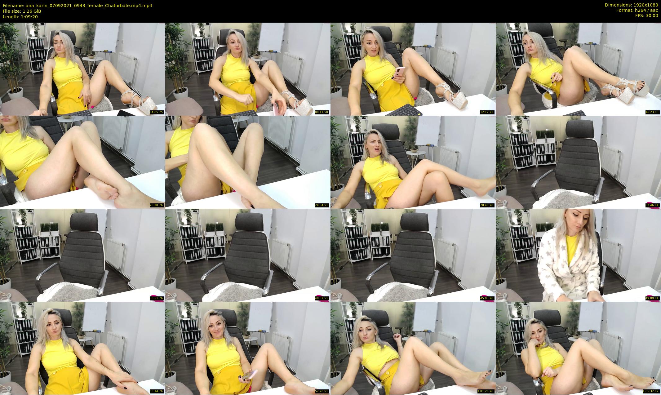ana_karin — 70 minute Chaturbate female cam show recording, 1080p, Sep 7, 2021