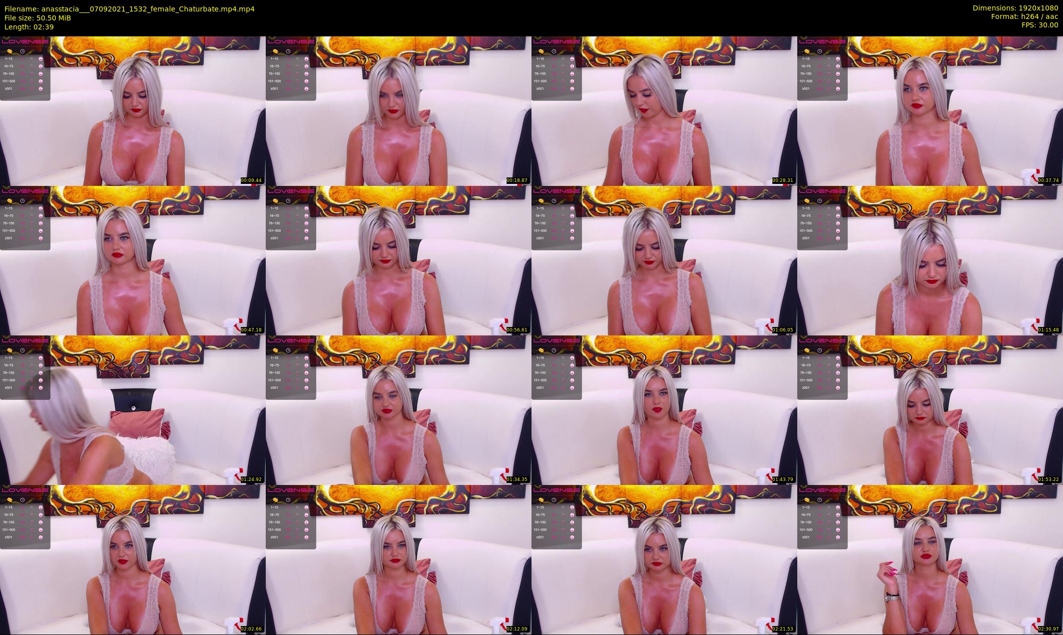 anasstacia__ — 3 minute Chaturbate female cam show recording, 1080p, Sep 7, 2021