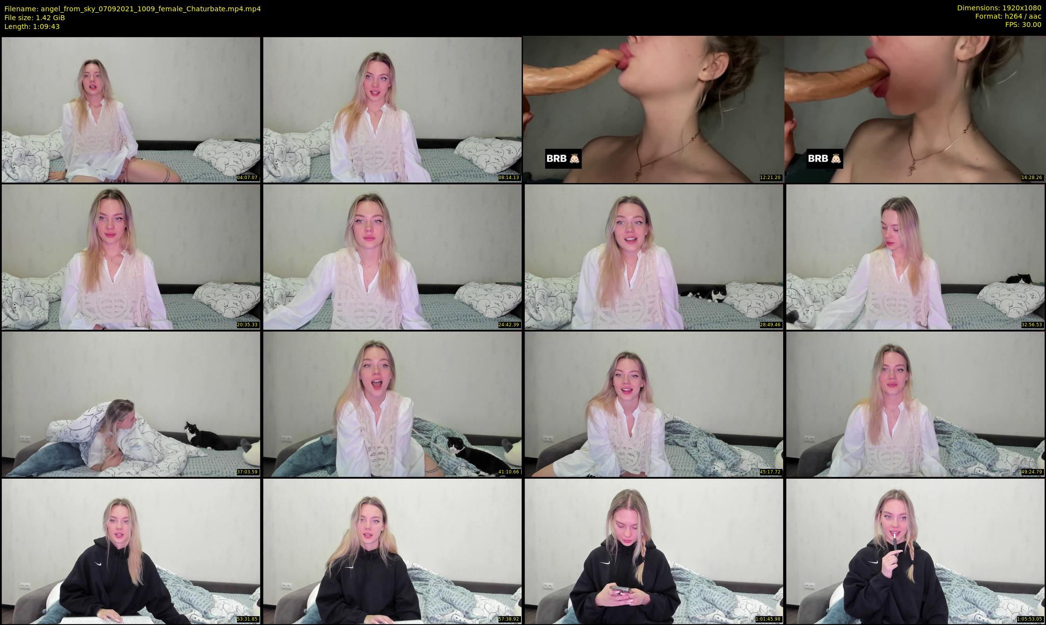 angel_from_sky — 70 minute Chaturbate female cam show recording, 1080p, Sep 7, 2021