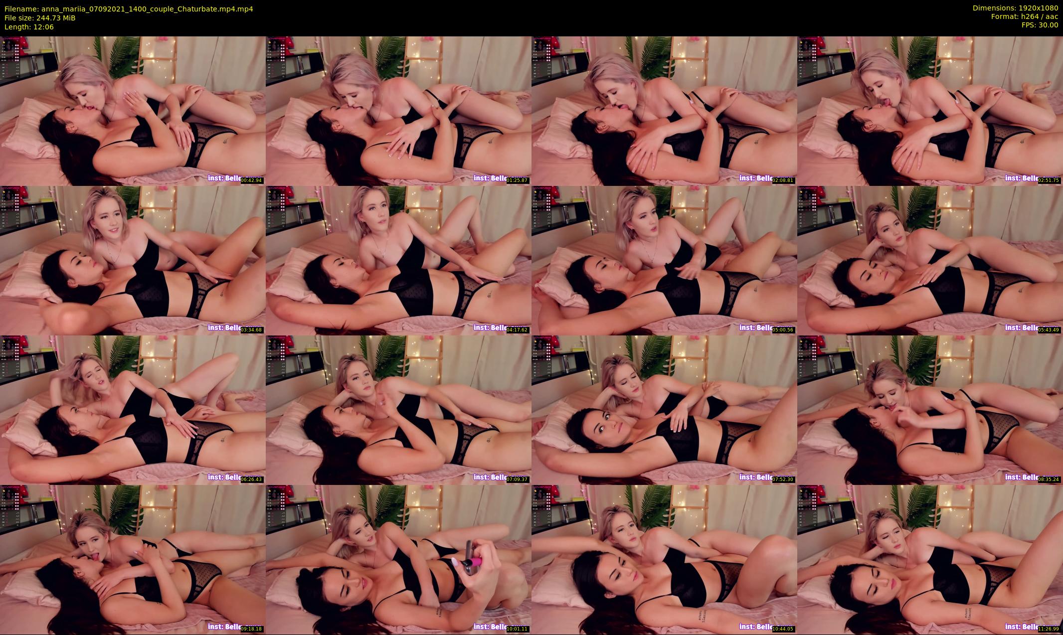 anna_mariia — 13 minute Chaturbate couple cam show recording, 1080p, Sep 7, 2021