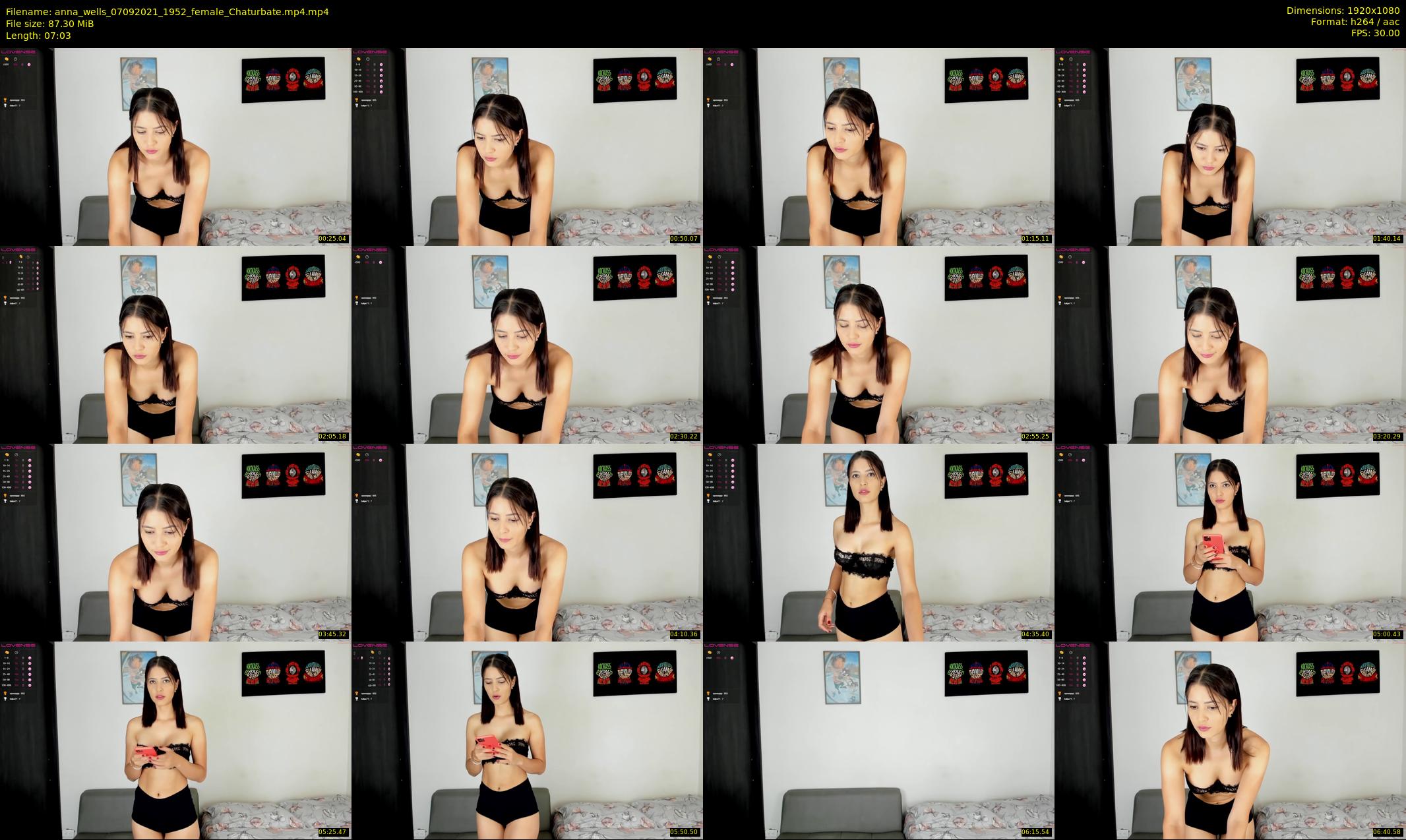 anna_wells — 8 minute Chaturbate female cam show recording, 1080p, Sep 7, 2021