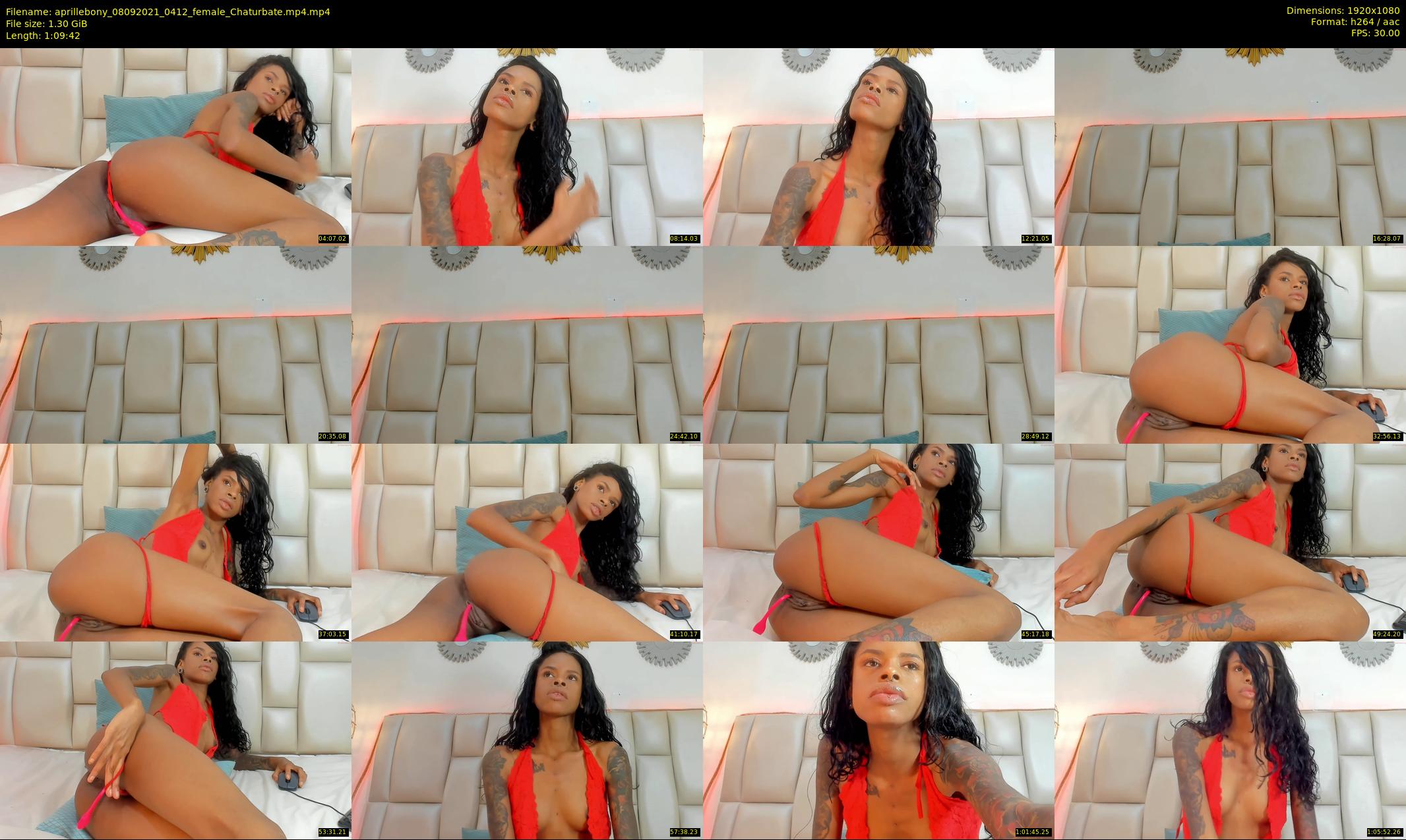 aprillebony — 70 minute Chaturbate female cam show recording, 1080p, Sep 8, 2021