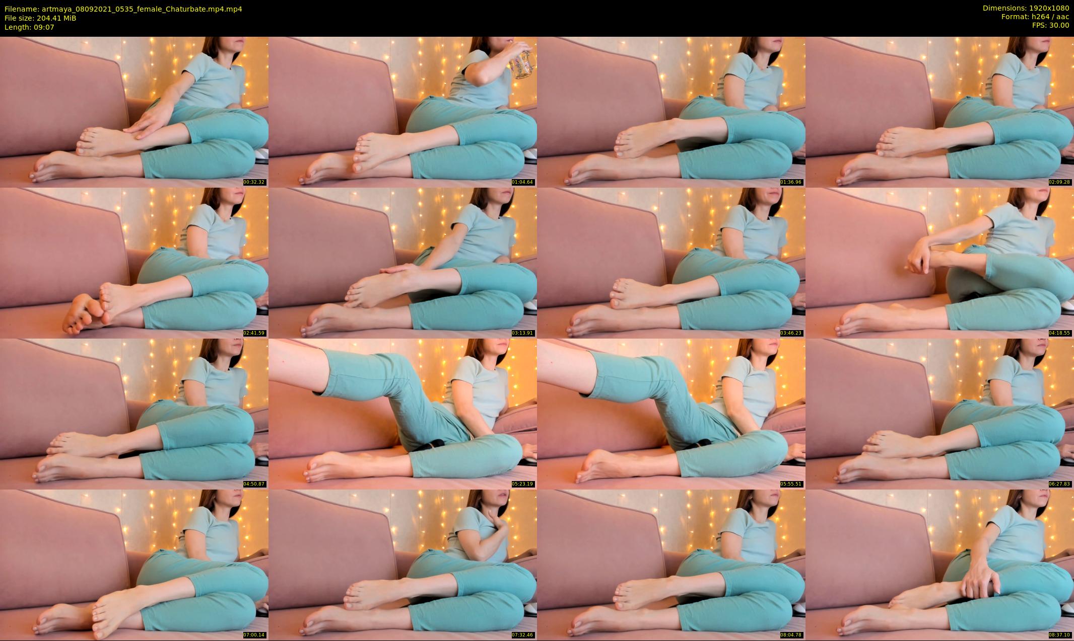 artmaya — 10 minute Chaturbate female cam show recording, 1080p, Sep 8, 2021