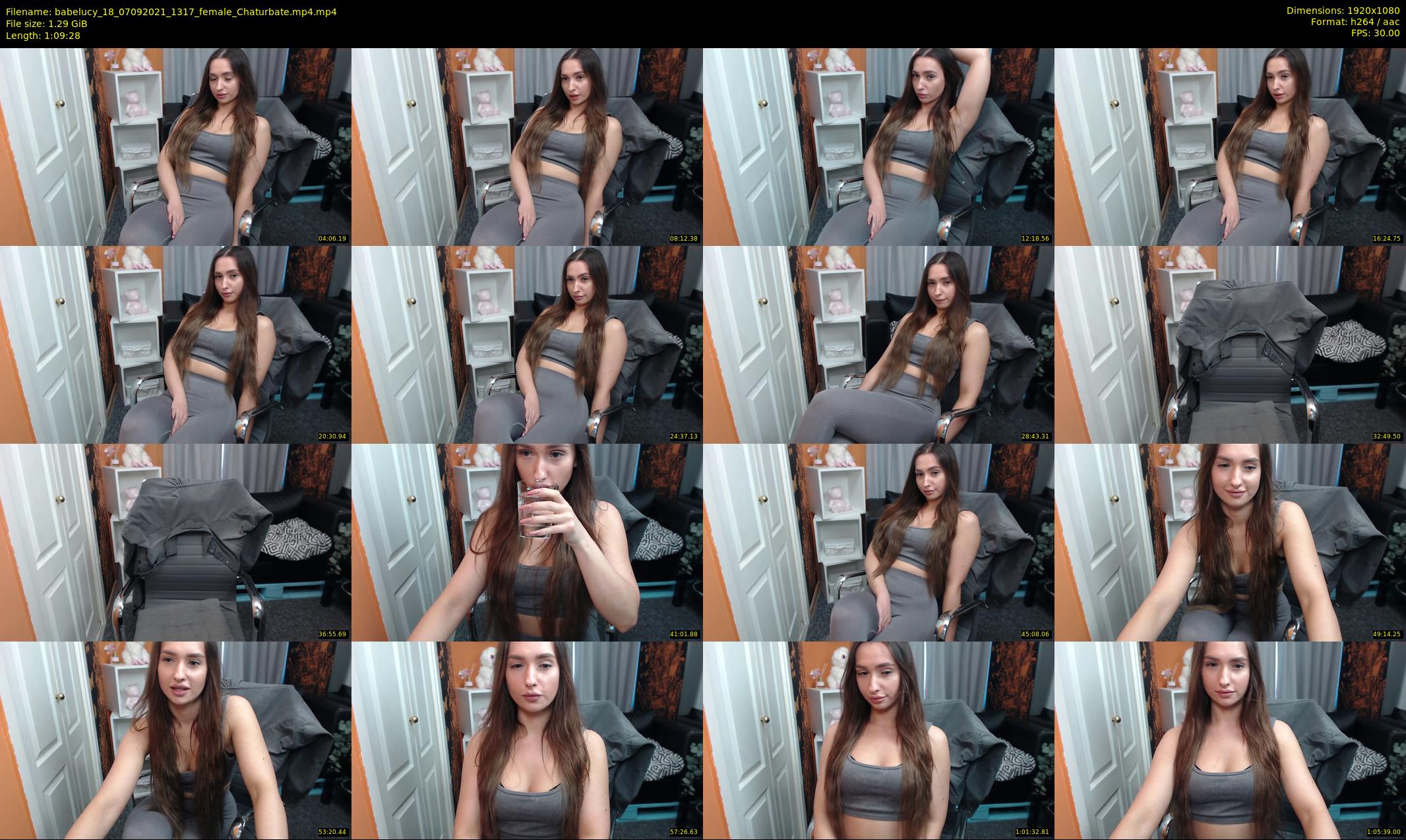 babelucy_18 — 70 minute Chaturbate female cam show recording, 1080p, Sep 7, 2021