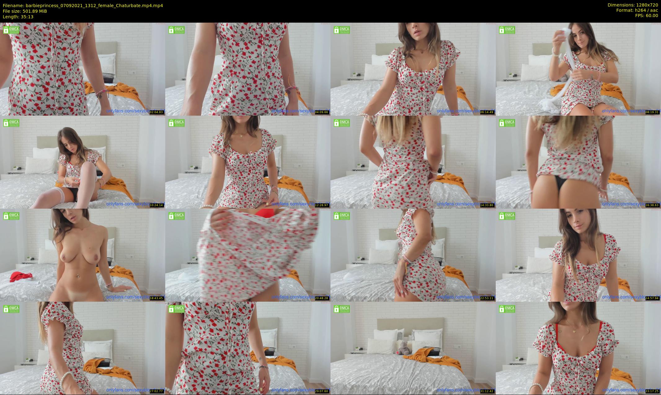 barbieprincess — 36 minute Chaturbate female cam show recording, 720p, Sep 7, 2021