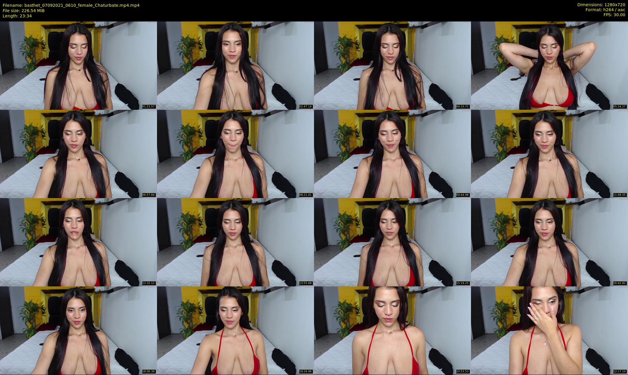 basthet — 24 minute Chaturbate female cam show recording, 720p, Sep 7, 2021