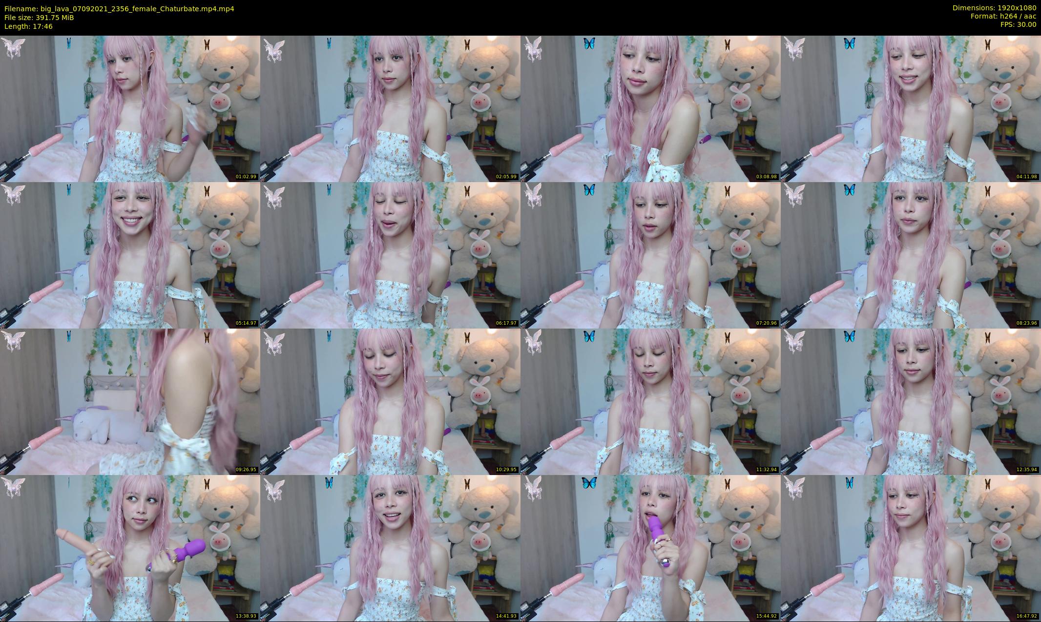 big_lava — 18 minute Chaturbate female cam show recording, 1080p, Sep 7, 2021