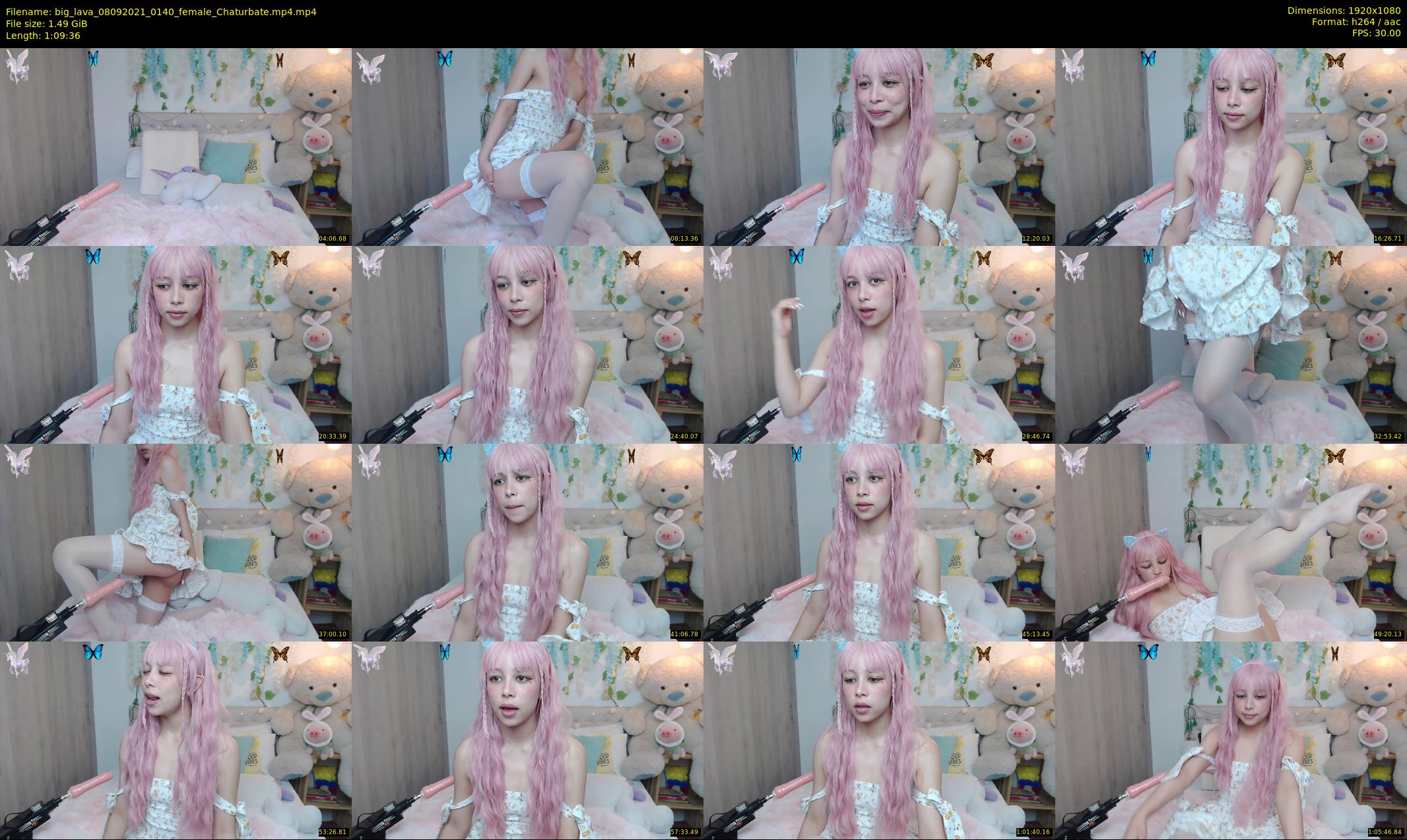 big_lava — 70 minute Chaturbate female cam show recording, 1080p, Sep 8, 2021