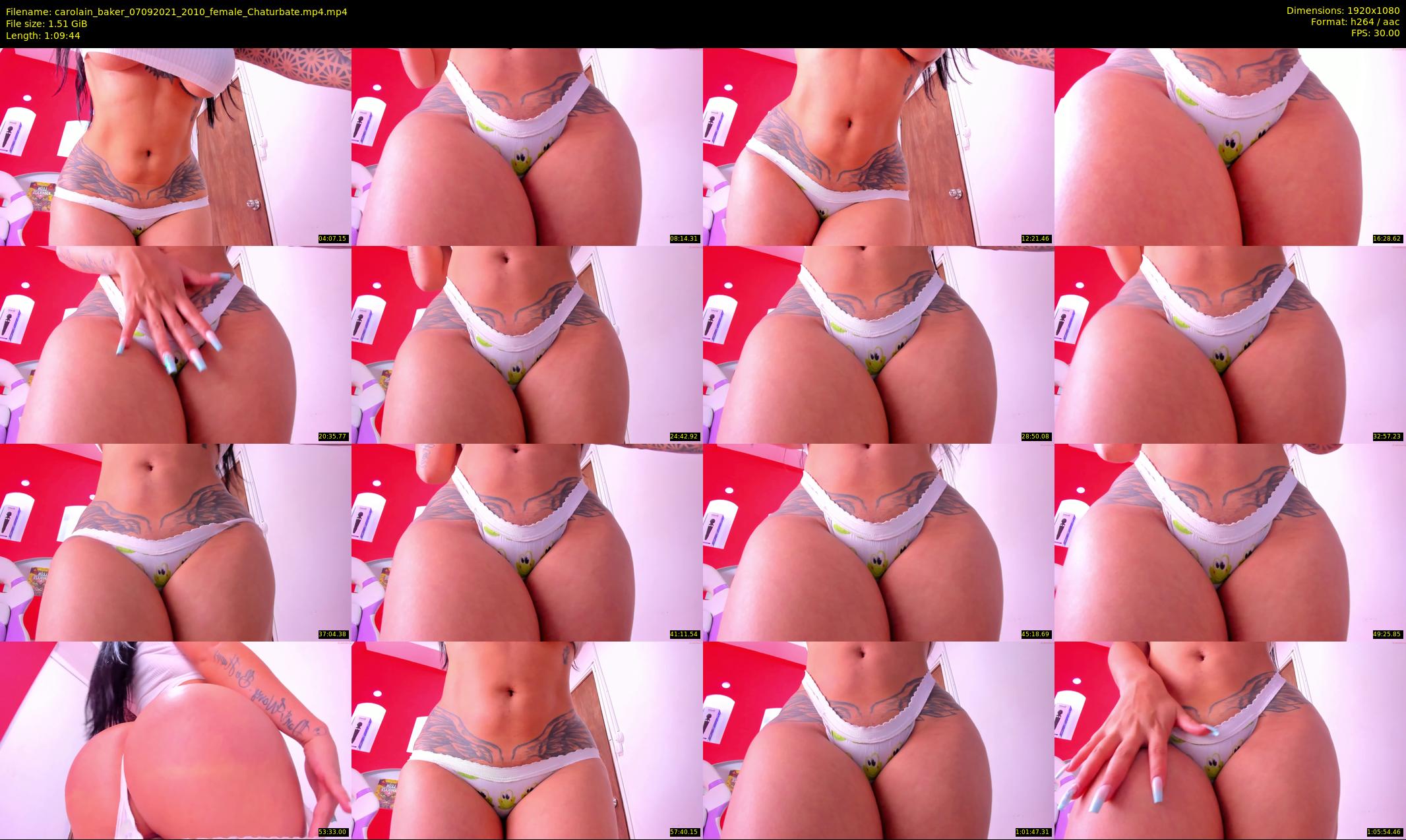 carolain_baker — 70 minute Chaturbate female cam show recording, 1080p, Sep 7, 2021