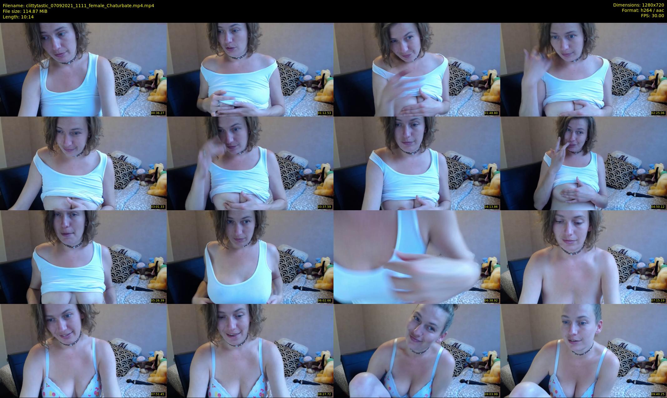 clittytastic — 11 minute Chaturbate female cam show recording, 720p, Sep 7, 2021