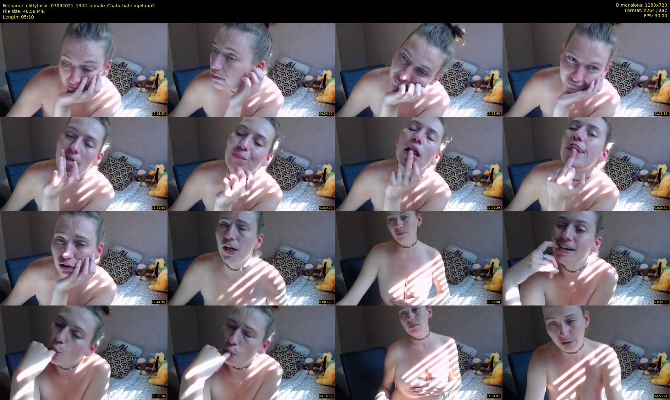 clittytastic — 6 minute Chaturbate female cam show recording, 720p, Sep 7, 2021