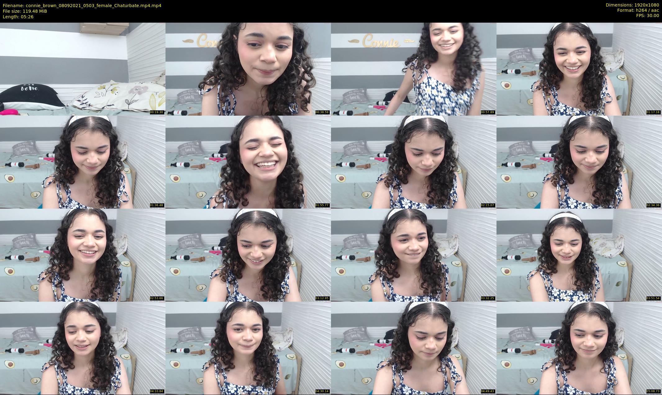 connie_brown — 6 minute Chaturbate female cam show recording, 1080p, Sep 8, 2021