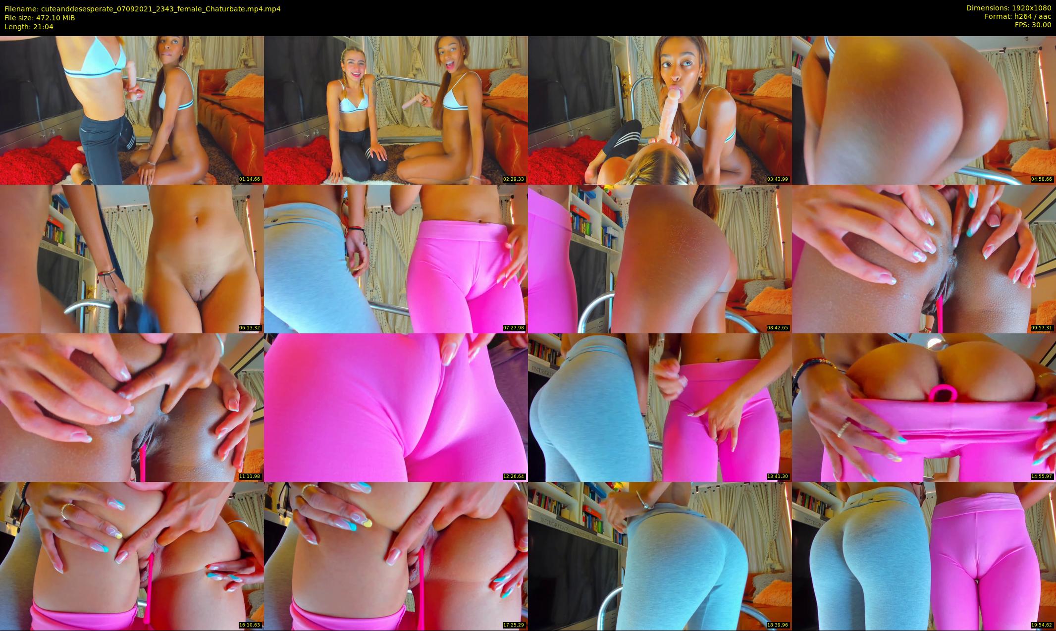 cuteanddesesperate — 22 minute Chaturbate female cam show recording, 1080p, Sep 7, 2021