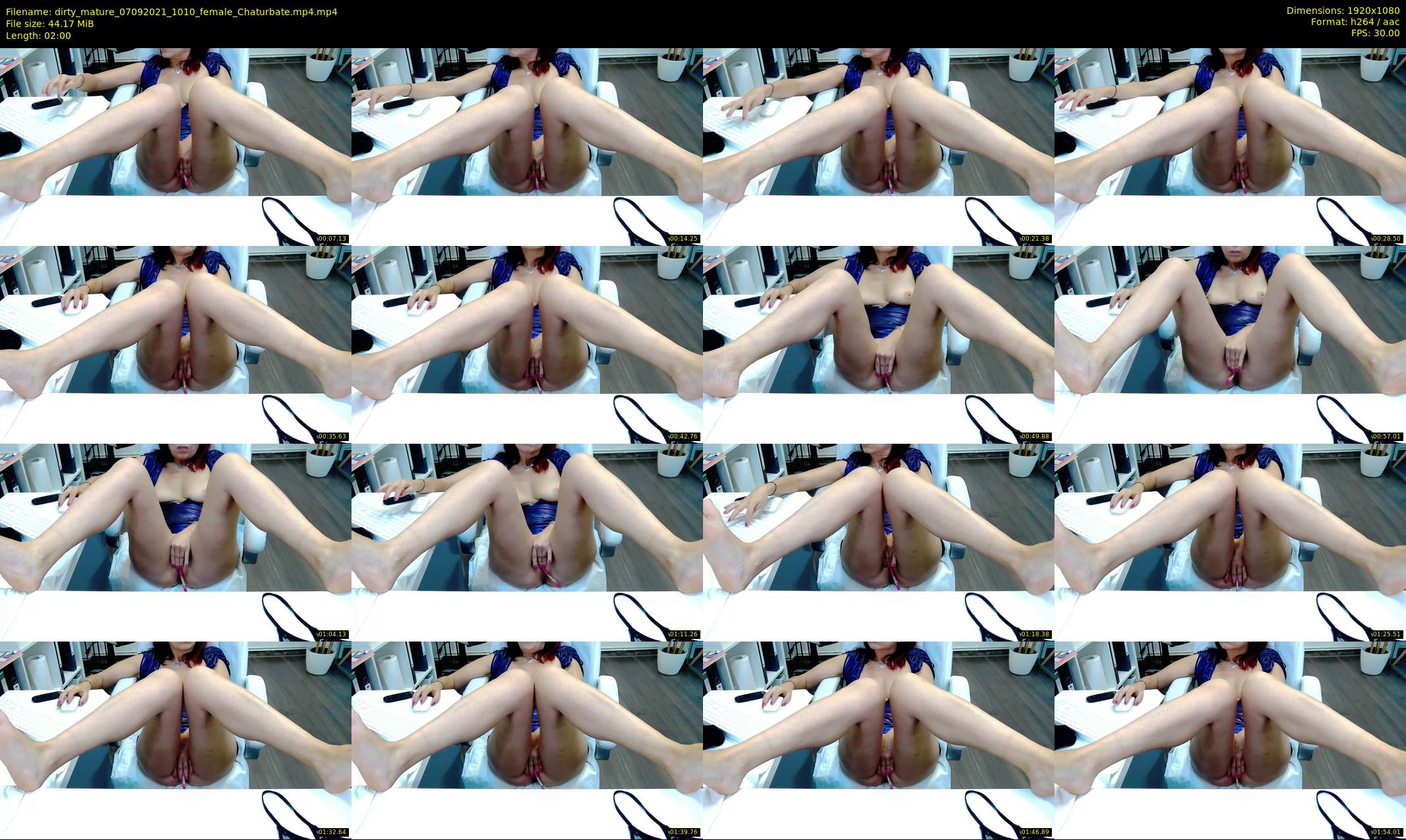 dirty_mature — 2 minute Chaturbate female cam show recording, 1080p, Sep 7, 2021