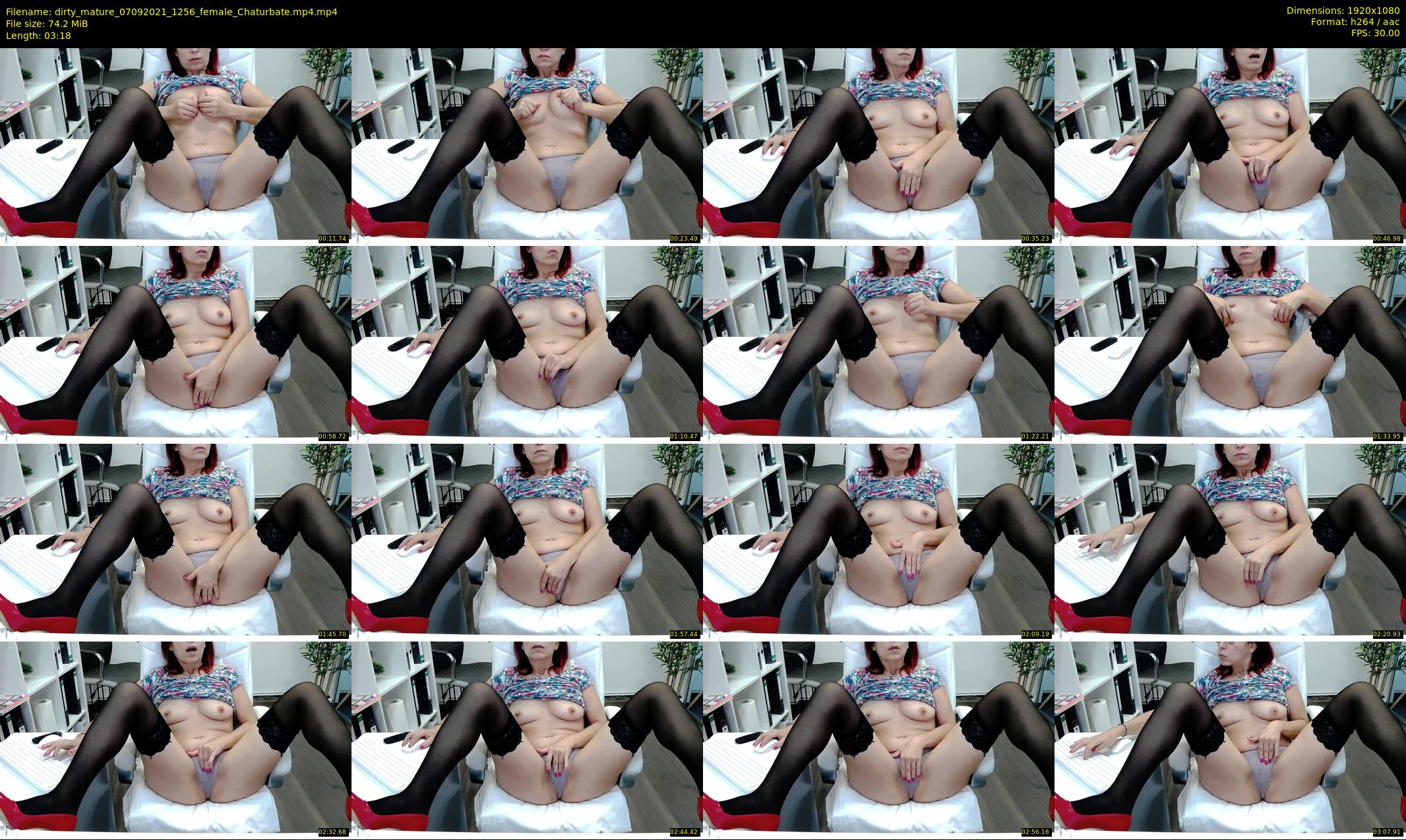 dirty_mature — 4 minute Chaturbate female cam show recording, 1080p, Sep 7, 2021
