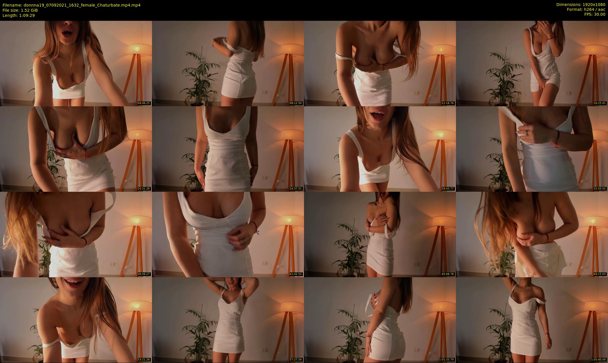 donnna19 — 70 minute Chaturbate female cam show recording, 1080p, Sep 7, 2021