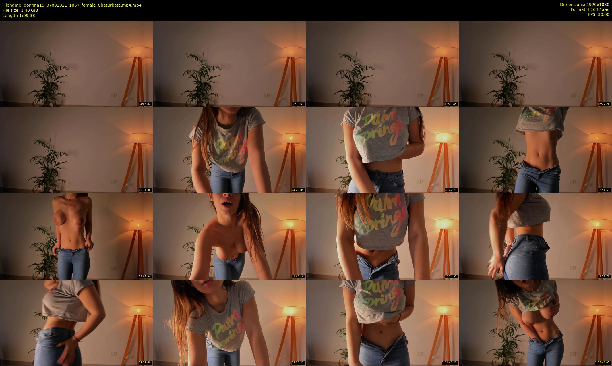 donnna19 — 70 minute Chaturbate female cam show recording, 1080p, Sep 7, 2021